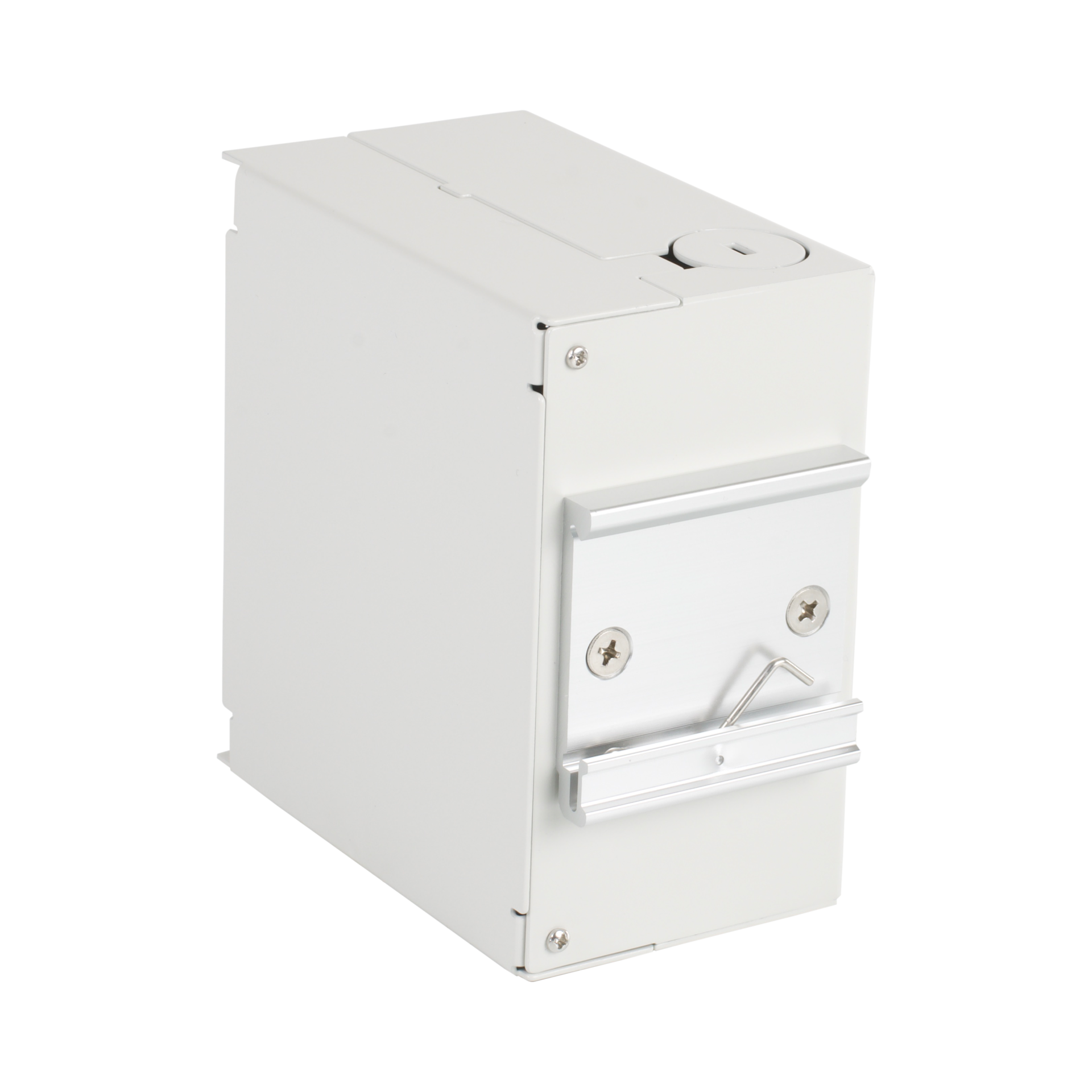 Hutschienenbox OS2 6xLC/APC-Duplex Kupplung, ohne Pigtails