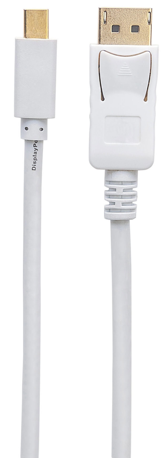 Mini-DisplayPort Anschlusskabel auf DisplayPort, St.-St., weiß, 1m