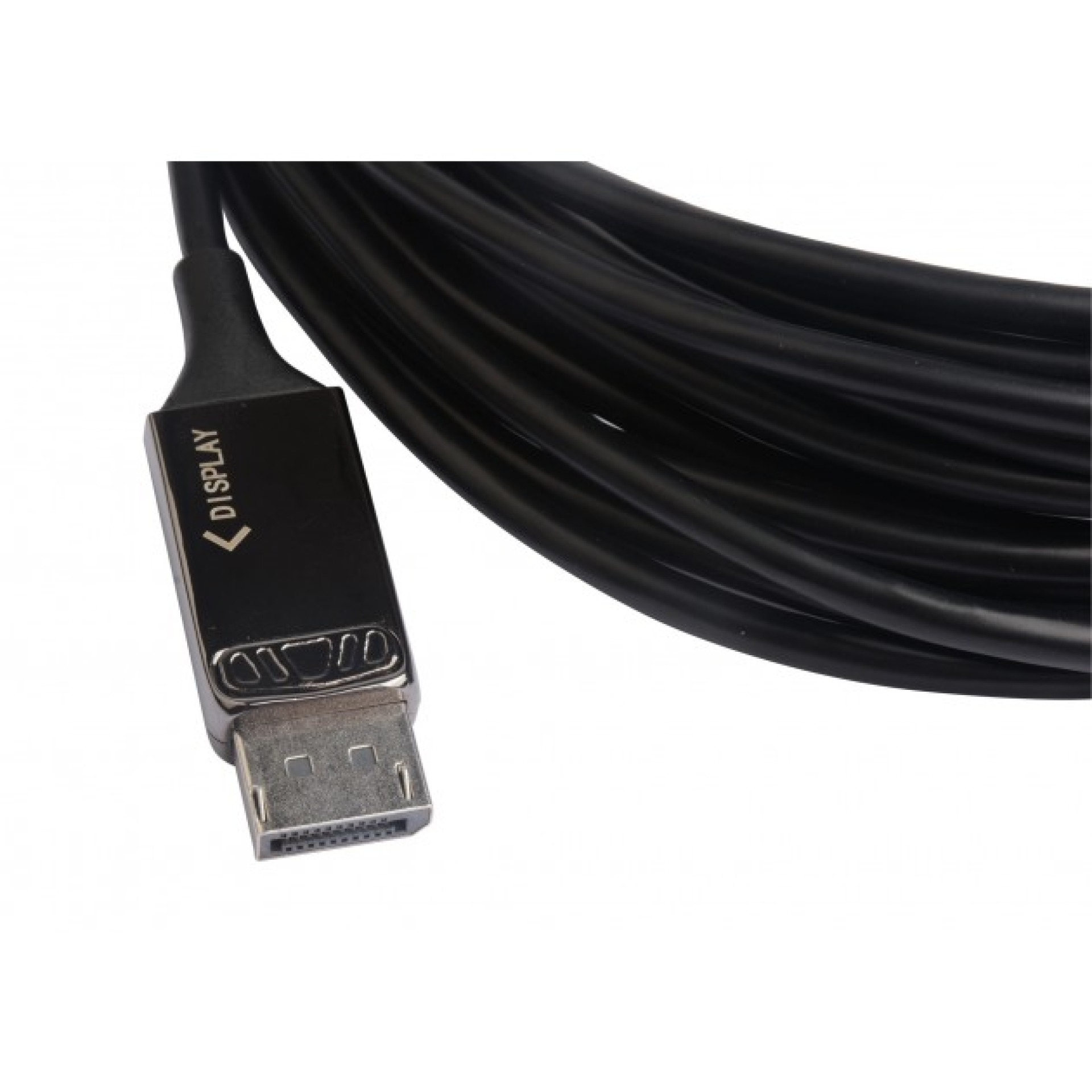 DisplayPort AOC Anschlusskabel 8K, St.-St., 50m, schwarz