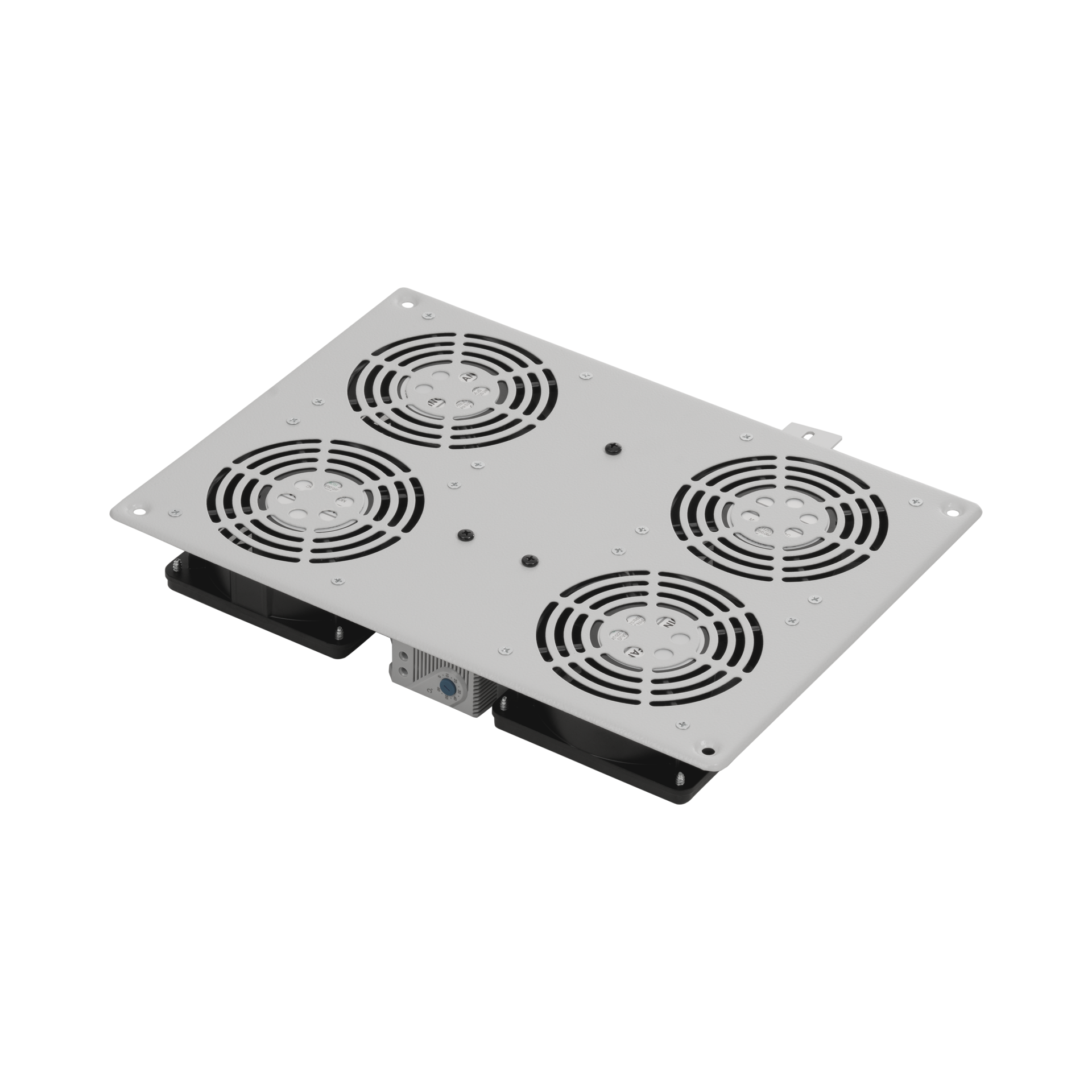 Dachlüfter 4-fach mit Thermostat, für PEL, RAL7035