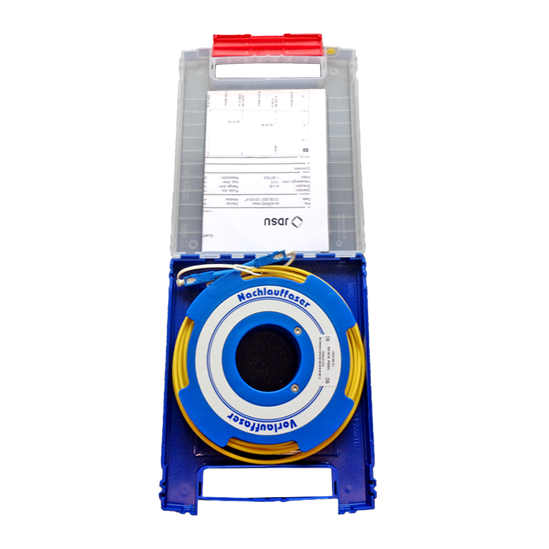 OTDR Launch Fiber Box OS2 SC/APC-SC/APC 1000m