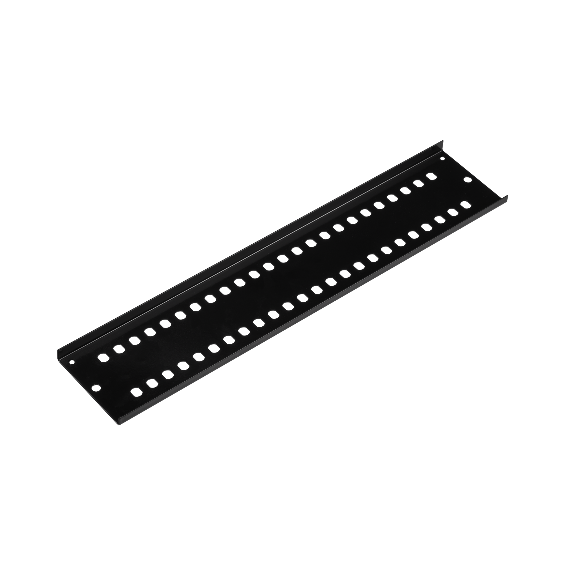 Front panel 48 x ST/FC (D-hole), black