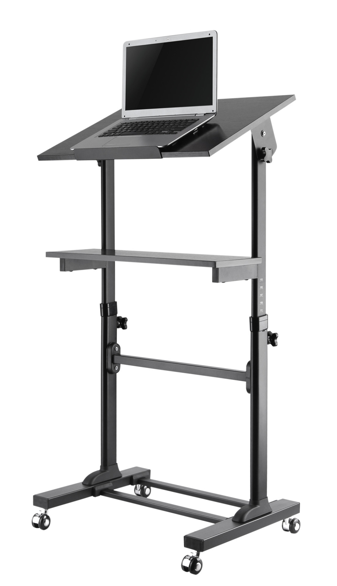 Universal Trolley für Notebook, 103-125 cm, schwarz