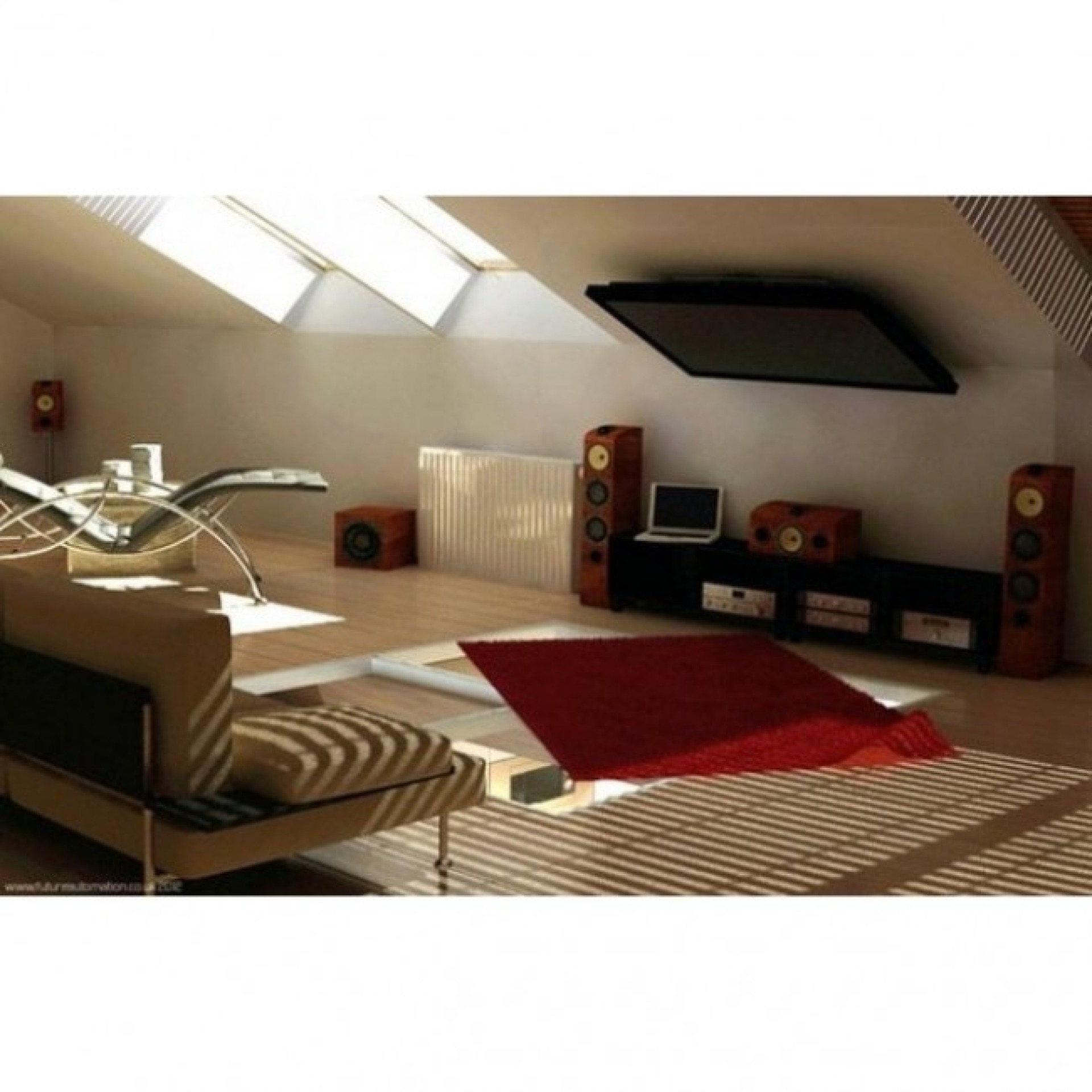Fold-Up Retractable Ceiling Mount for TV LED/LCD 17"-37" Black