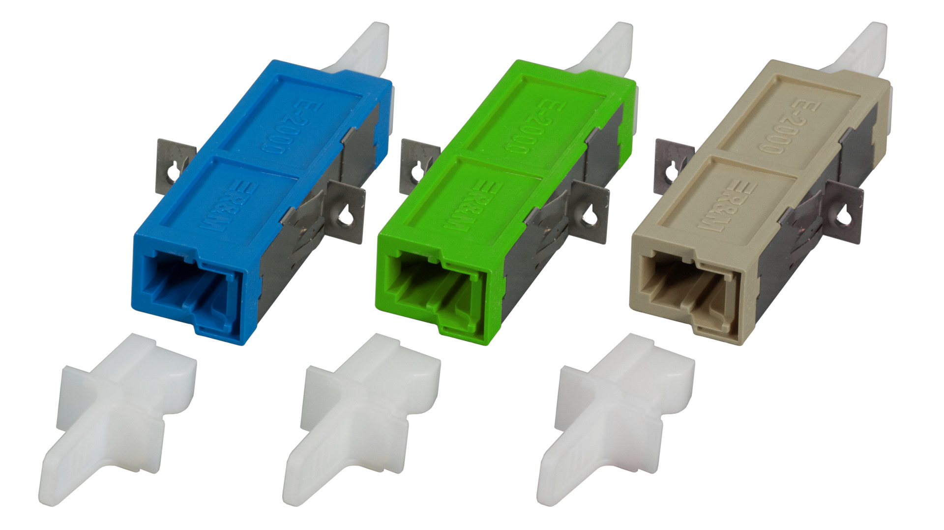 Kupplung E2000® SM blau, simplex R&M