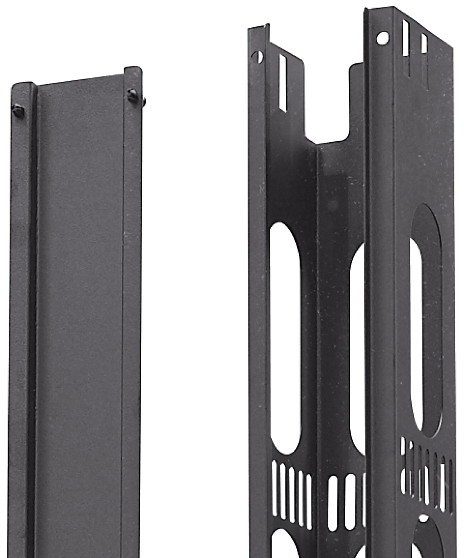 Vertical Cable Management 47U, 1 Piece, RAL7035, for PRO