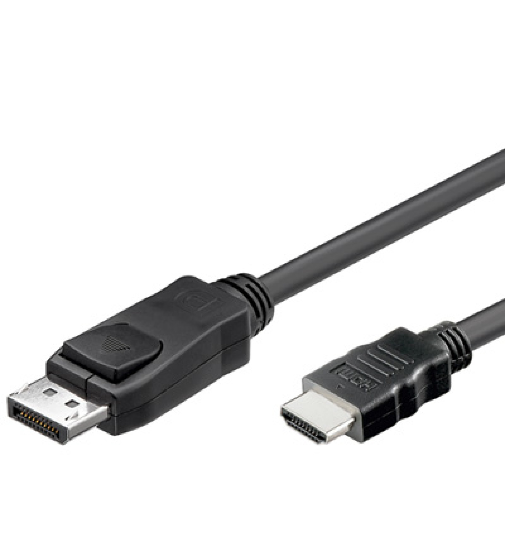 Konverter DisplayPort 1.2 auf HDMI, Stecker/Stecker, schwarz, 1 m