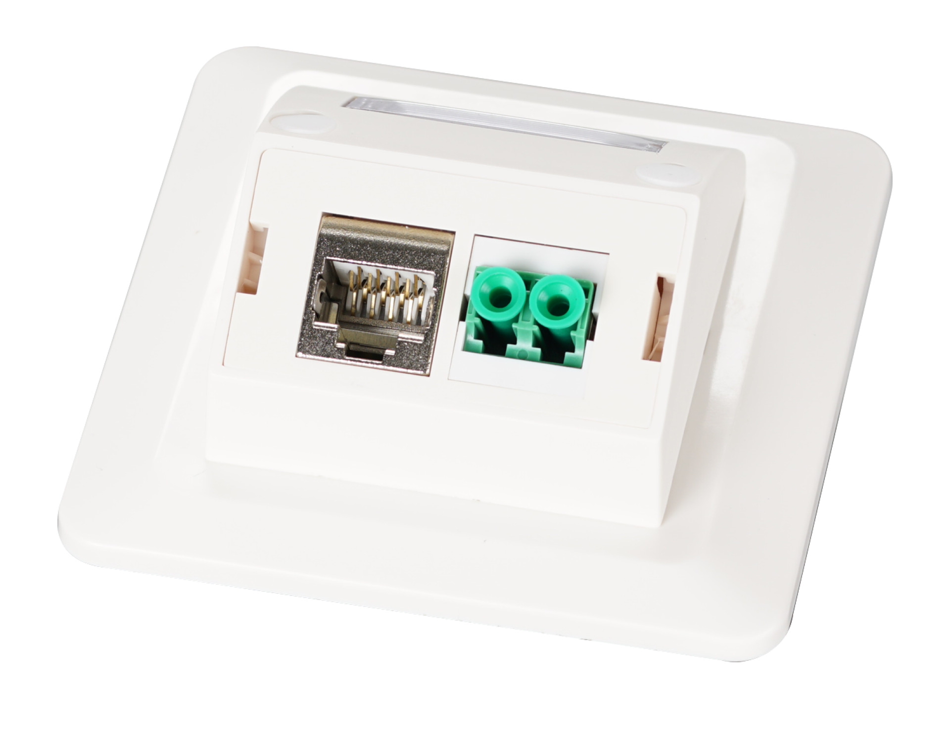 2-Port Adapter für ET-25092.3 für Keystone Format(HDMI,USB,RJ45)
