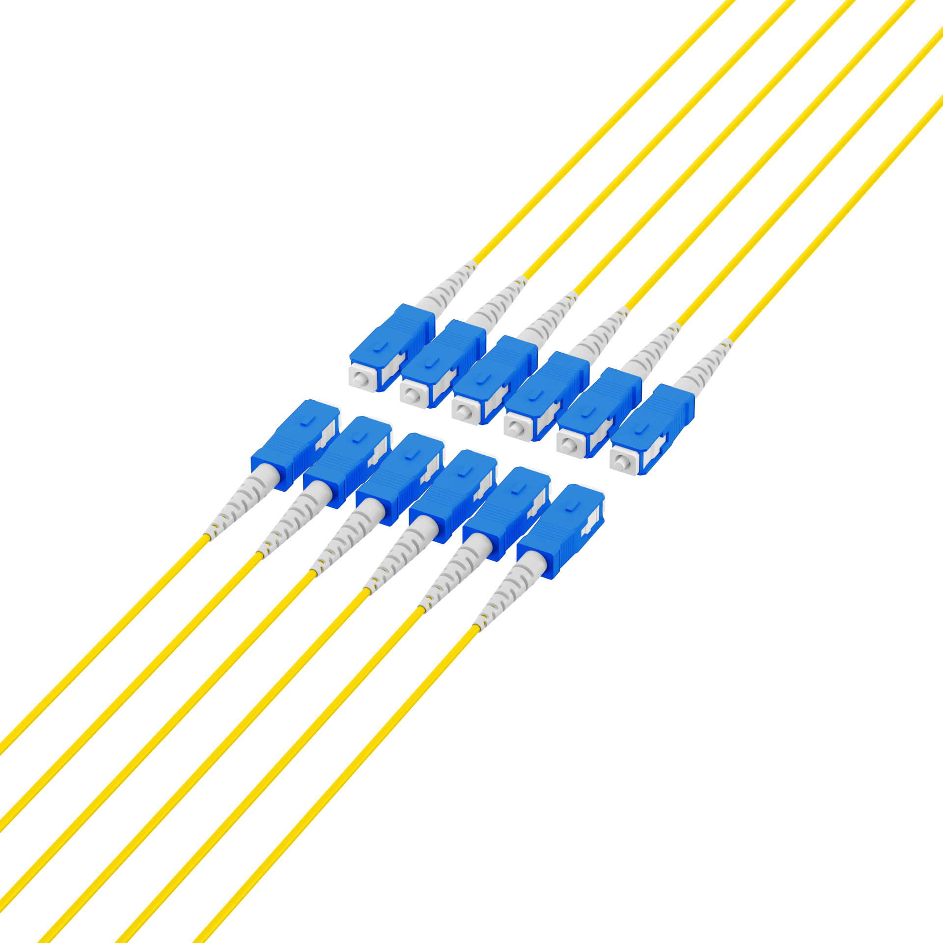 Trunkkabel U-DQ(ZN)BH OS2 12E (1x12) SC-SC,200m Dca LSZH