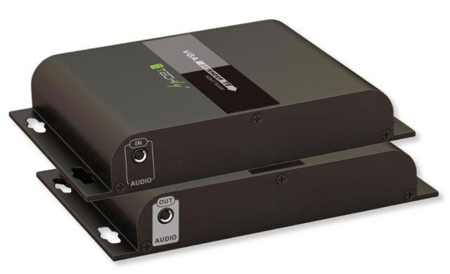 HDBIT VGA/Audio Extender Transmitter/Receiver over IP, 120m