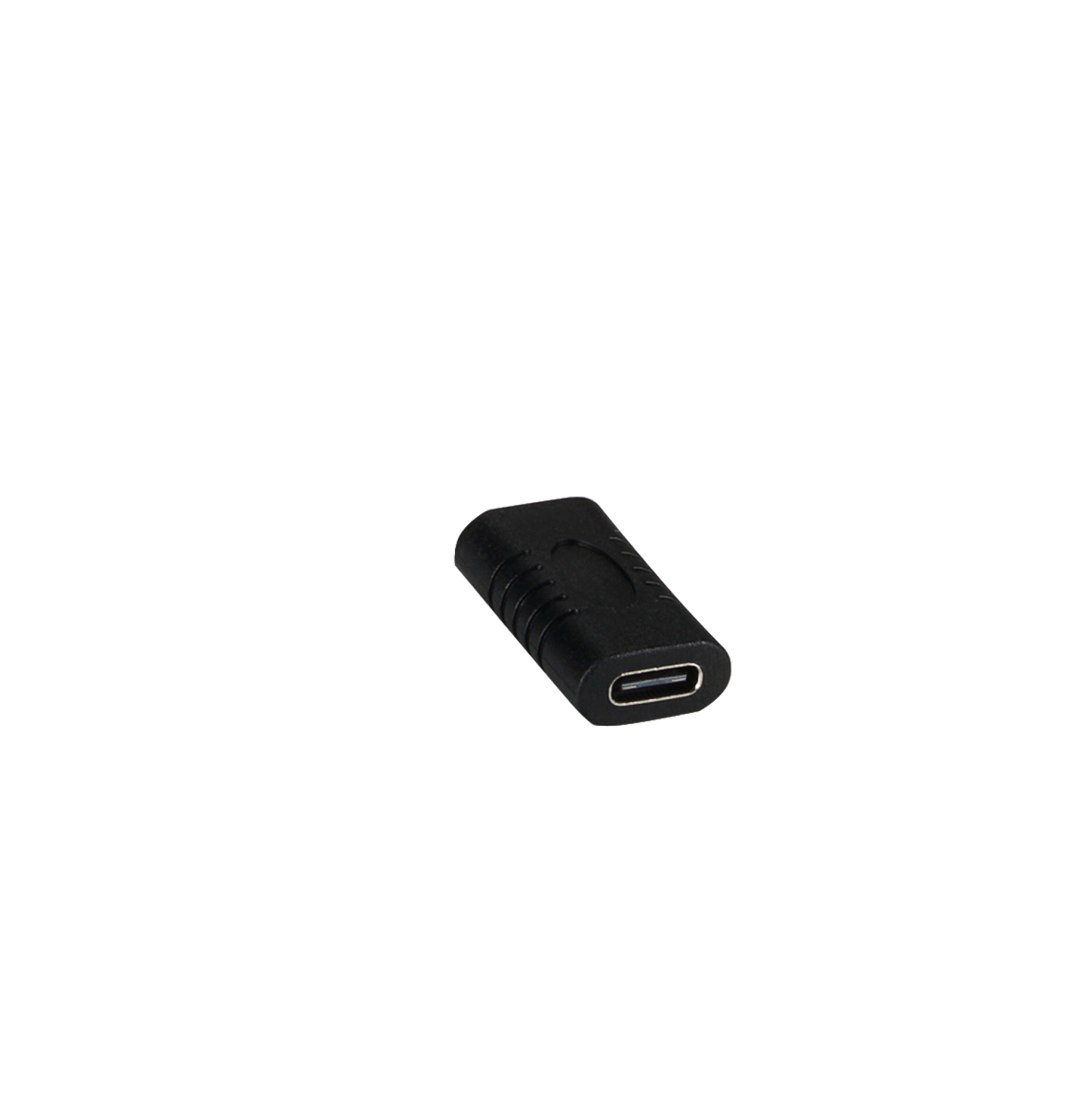 USB 3.2 Typ-C Adapter, Typ-C Buchse - Typ-C Buchse, schwarz