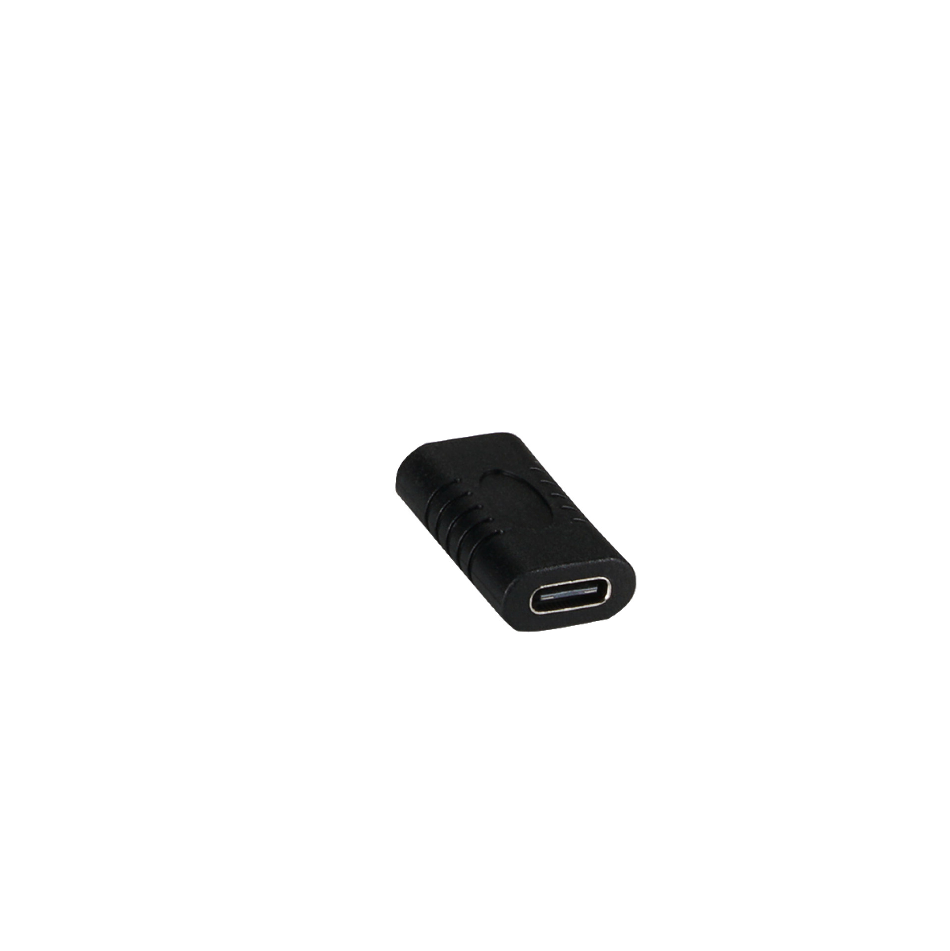 USB 3.2 Type-C Adapter, Type-C female - Type-C female, black