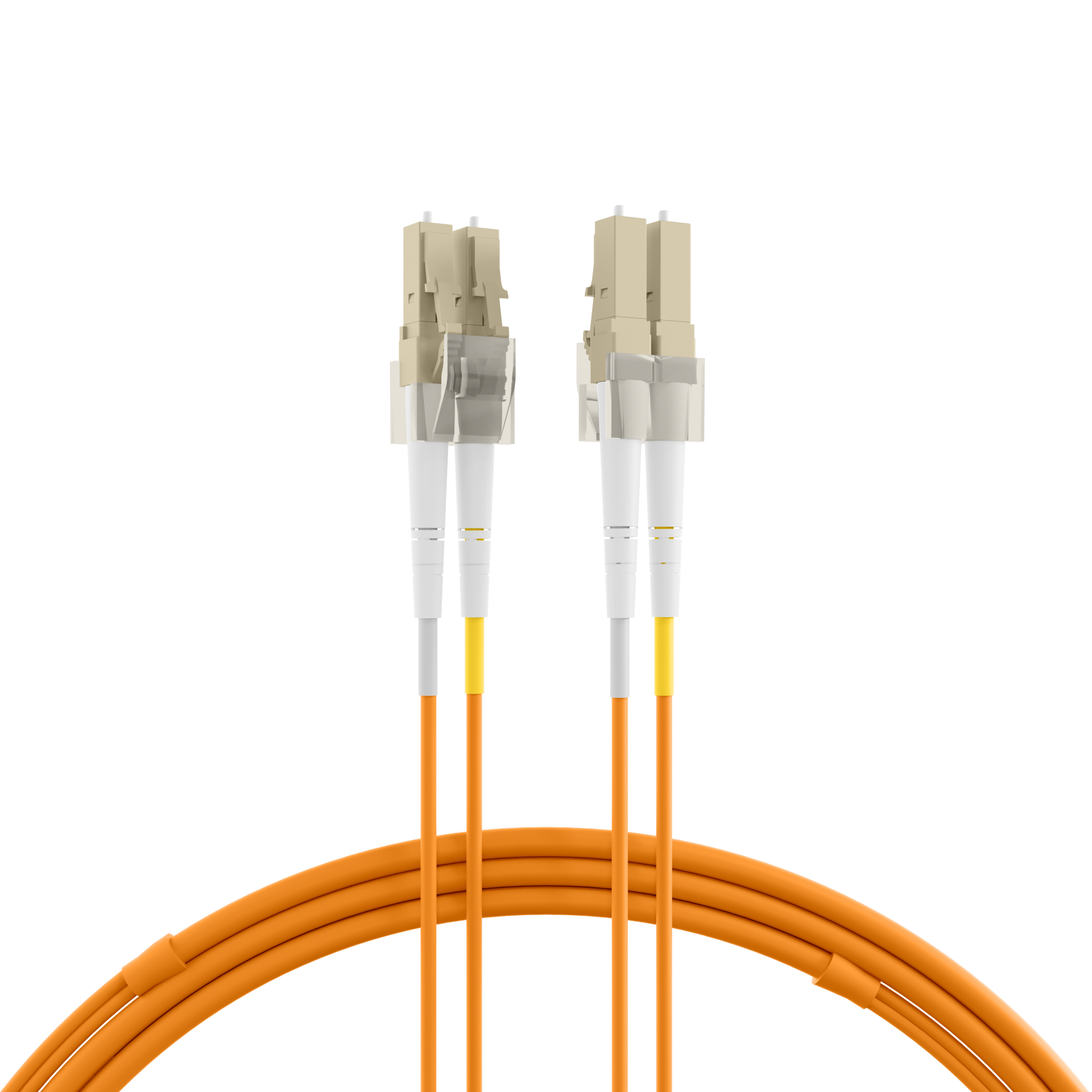Duplex Patchkabel LC-LC OM1 20m LSZH 2mm orange