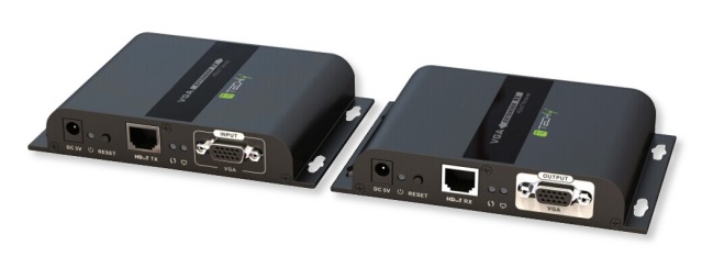 HDBIT VGA/Audio Extender Transmitter/Receiver over IP, 120m