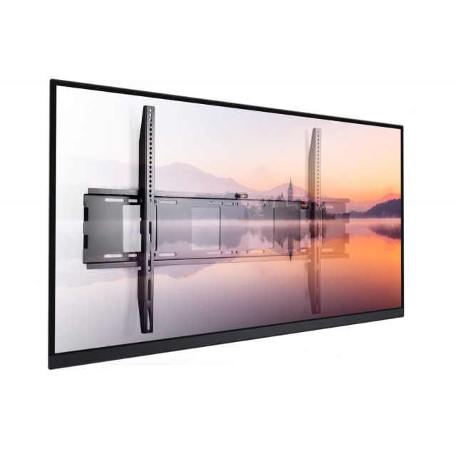 Wandhalterung für LCD TV LED 55-100" fix, schwarz