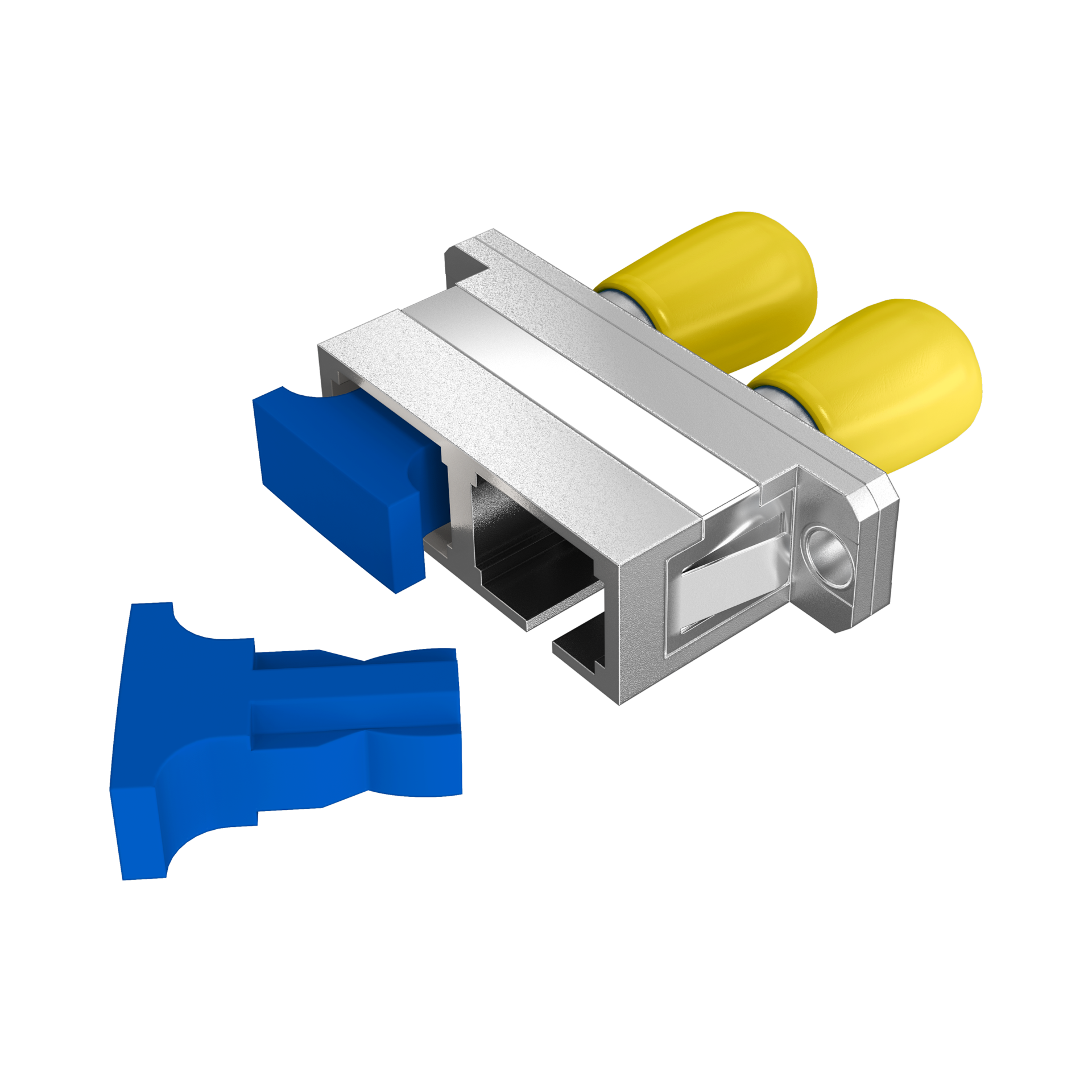 Kupplung SC-ST Duplex OS2 Metallgehäuse 