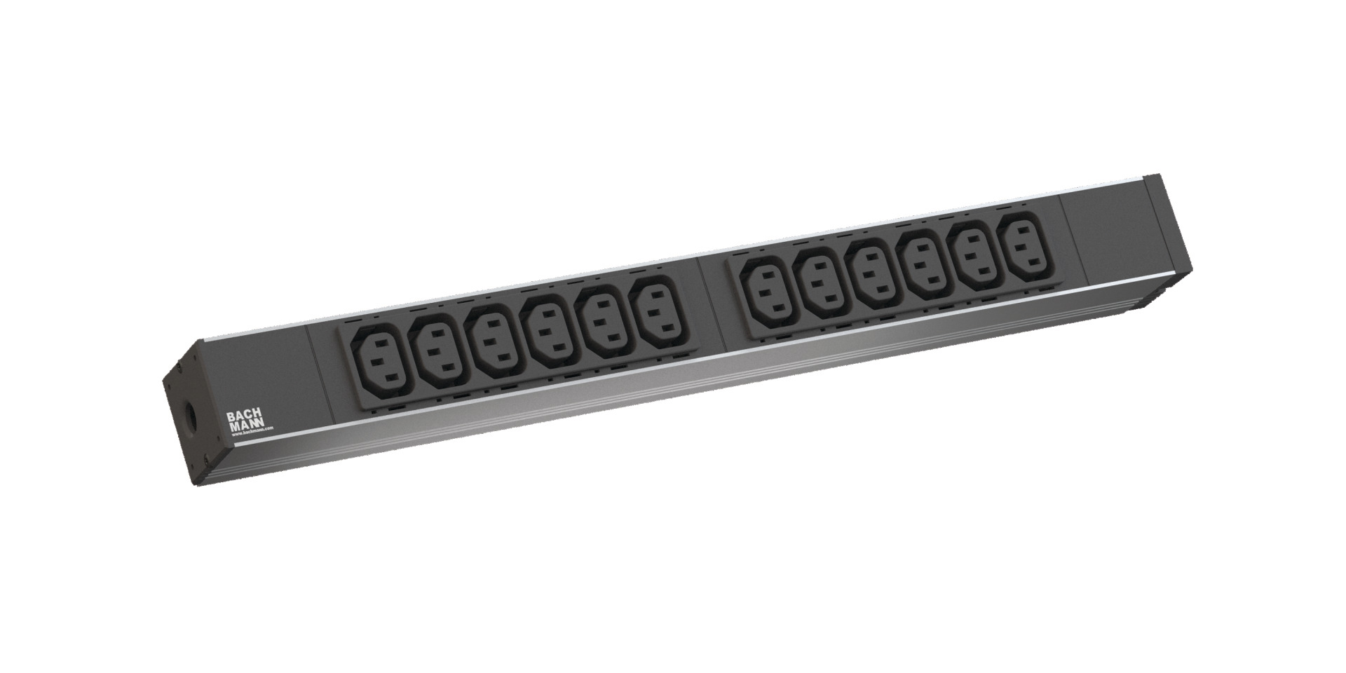 19" Socket Strip 12 x C13, Black