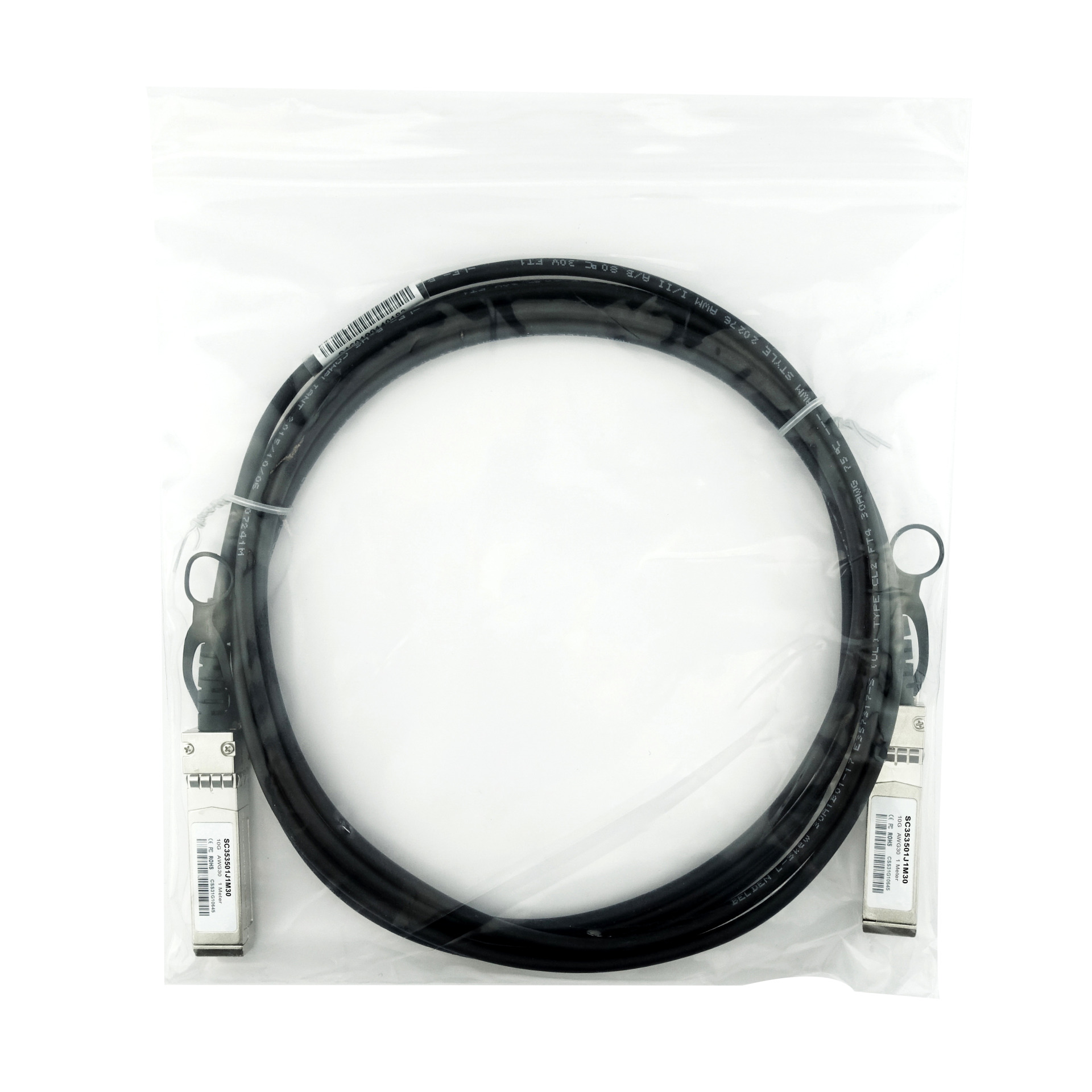 BlueLAN passives DAC Kabel, SFP+ auf SFP+, 10GBASE-CR, 5m, AWG26