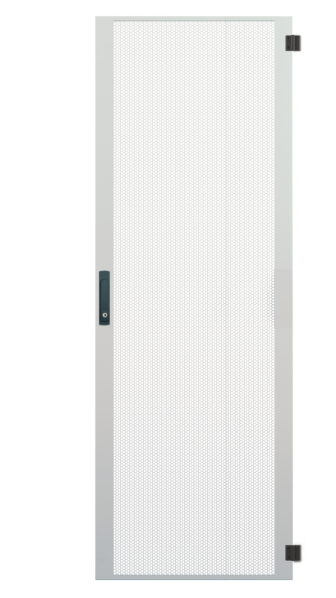 Door for PRO 47U, W=800, Steel perf., 1-Part, TH, RAL9005