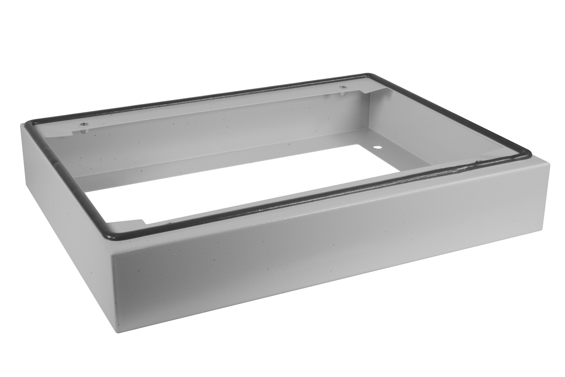 Plinth for 19" Wall Housing IP55, Depth 600 mm, RAL7035