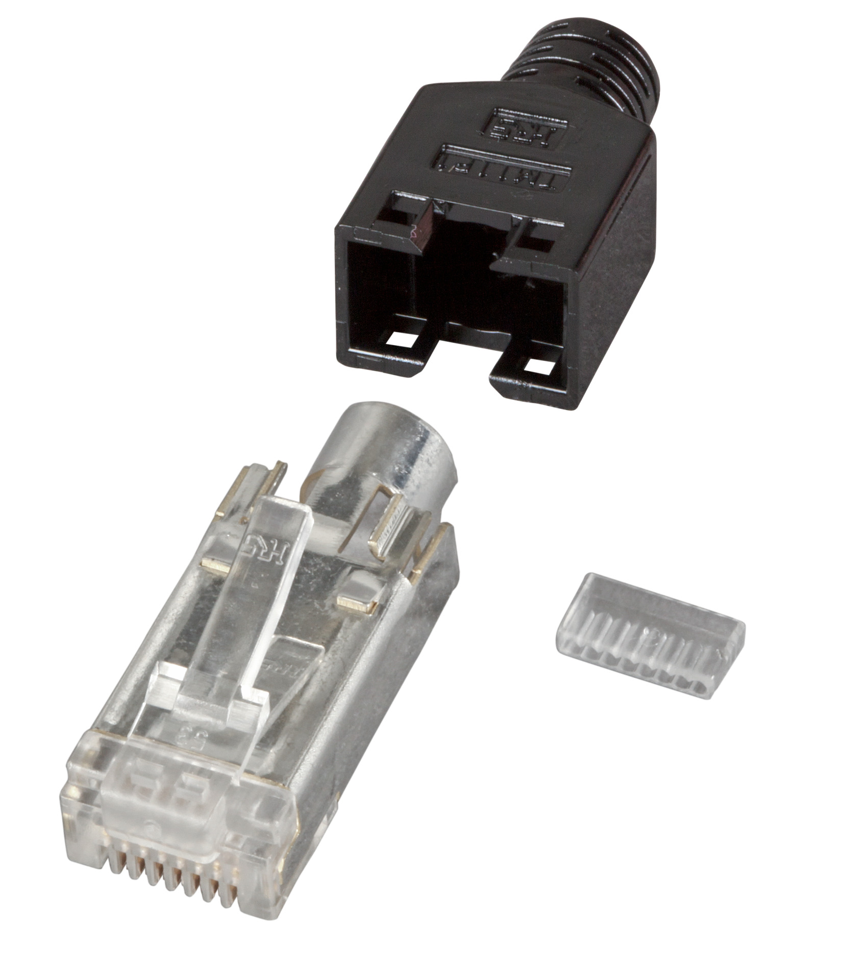 RJ45-Hirose TM11 black 100 pcs.