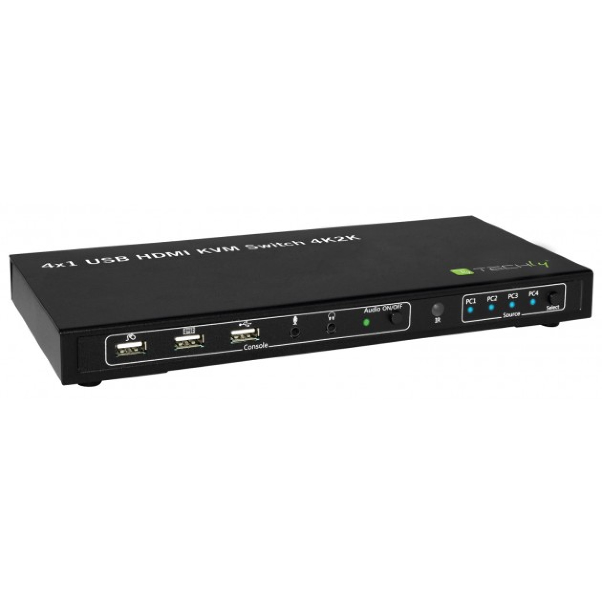 KVM Switch USB, HDMI, 4K,  4 ways