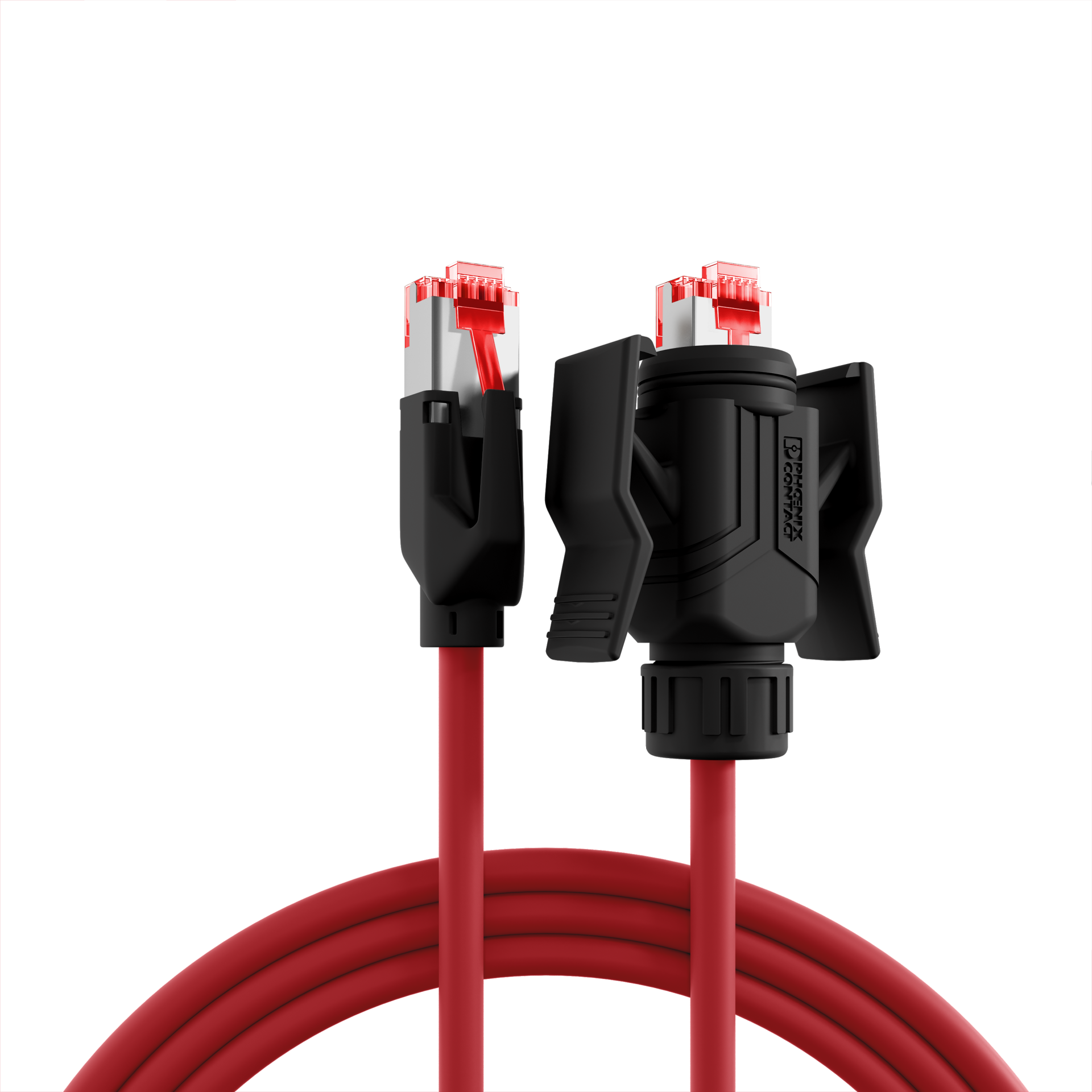 RJ45 Patchkabel Cat. 6A S/FTP PUR  TM21 1xIP67 PUR für 53730.1V2 0,5m