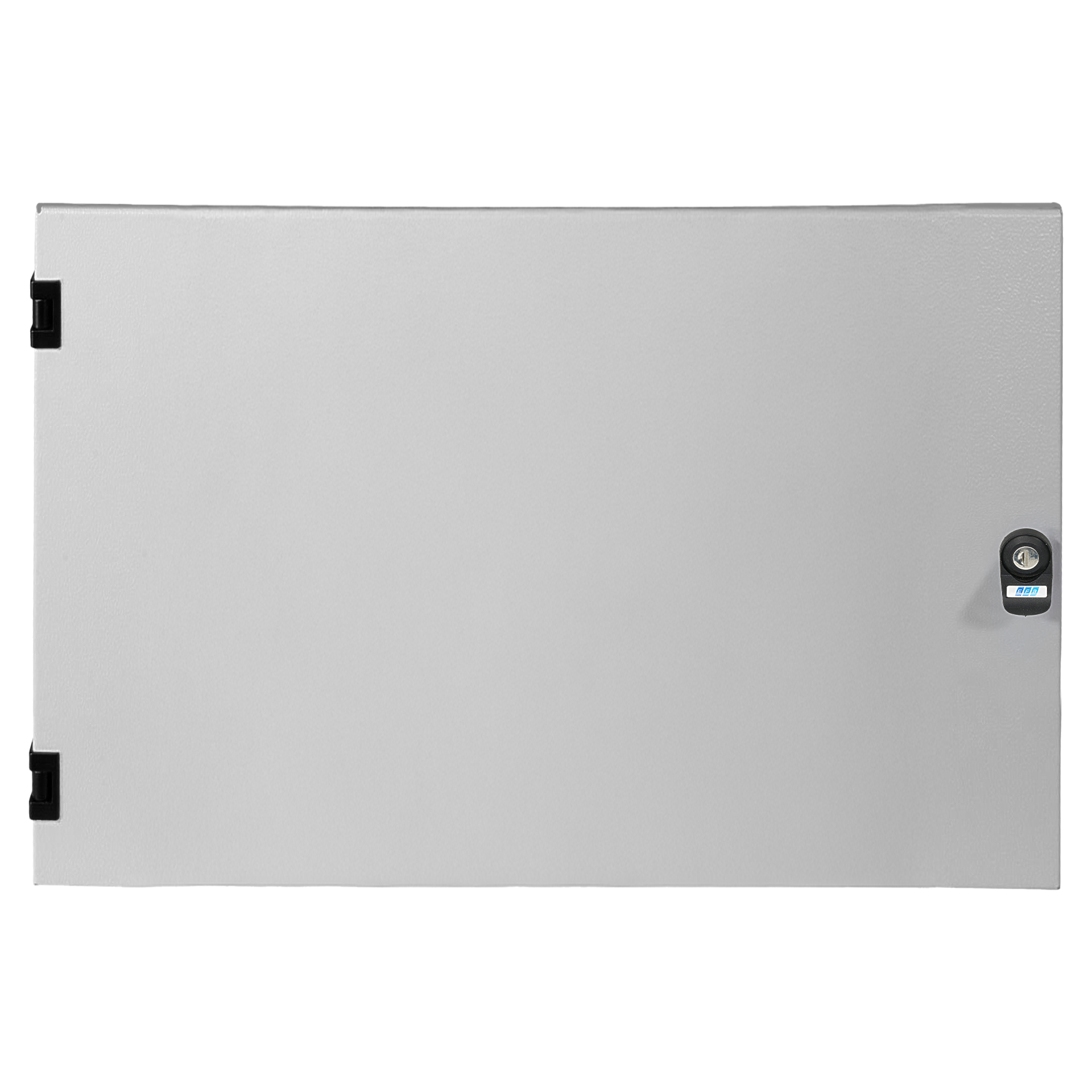 Fronttür für Wandverteiler 12HE, Stahl, RAL7035