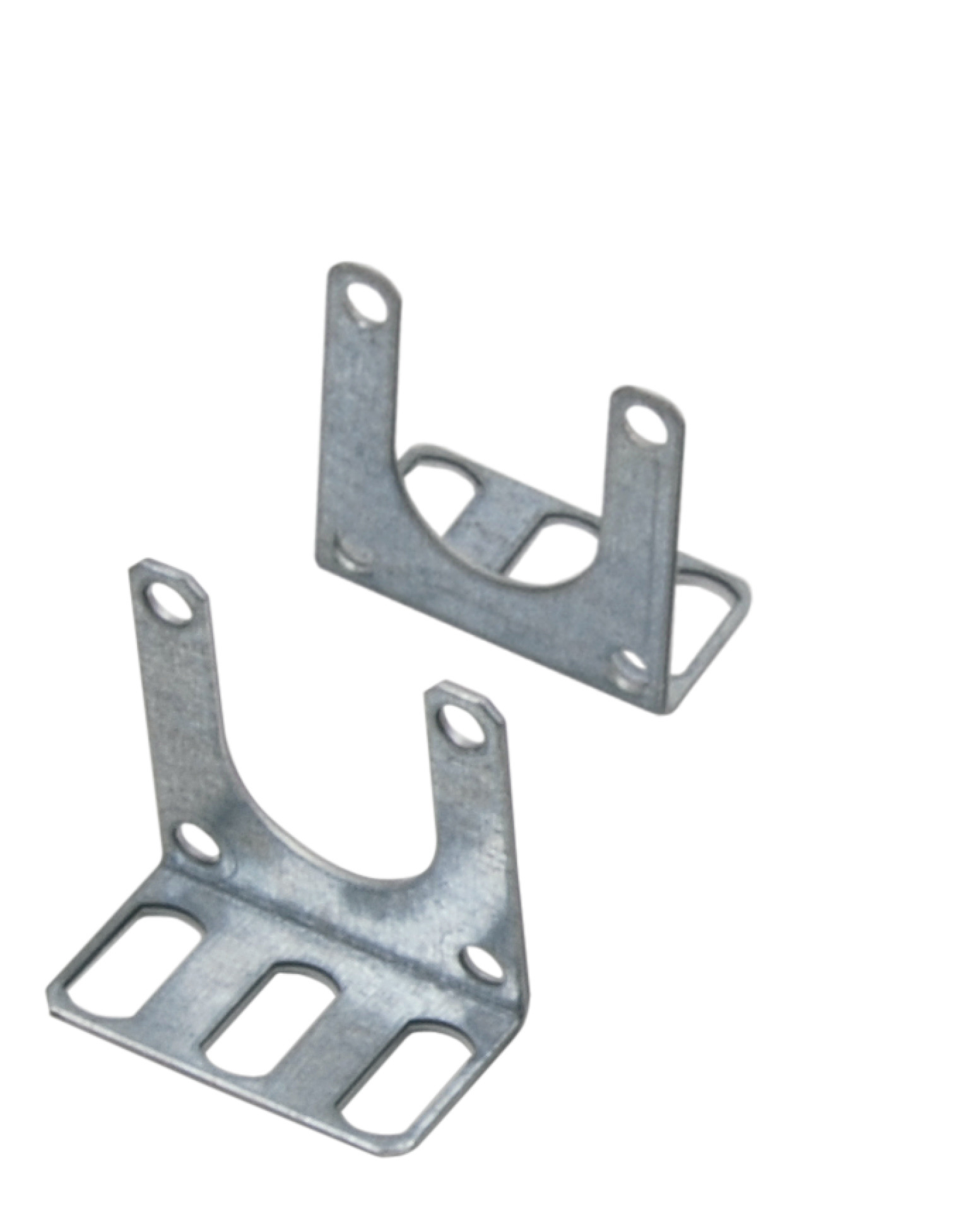 Mounting brackets for 19" socket strips, set of 2