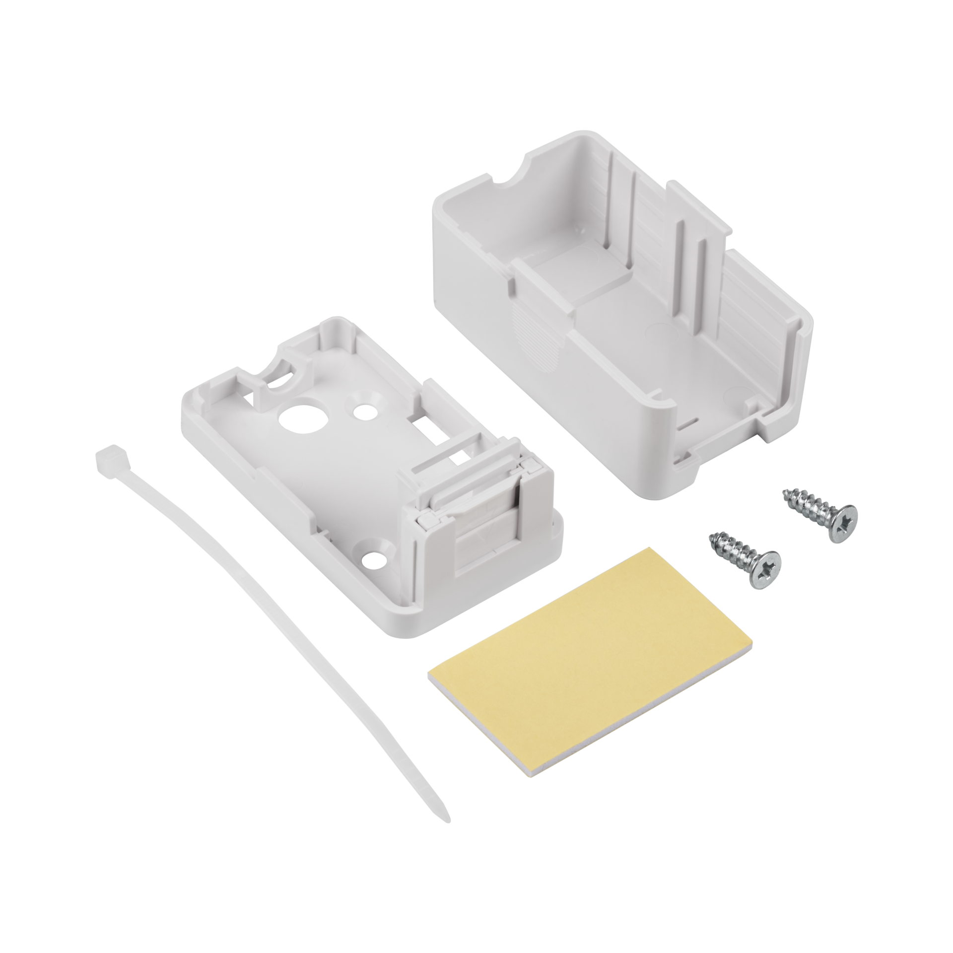 Keystone Verteilerbox Aufputz, 1-Port, Staubschutz selbstschließend
