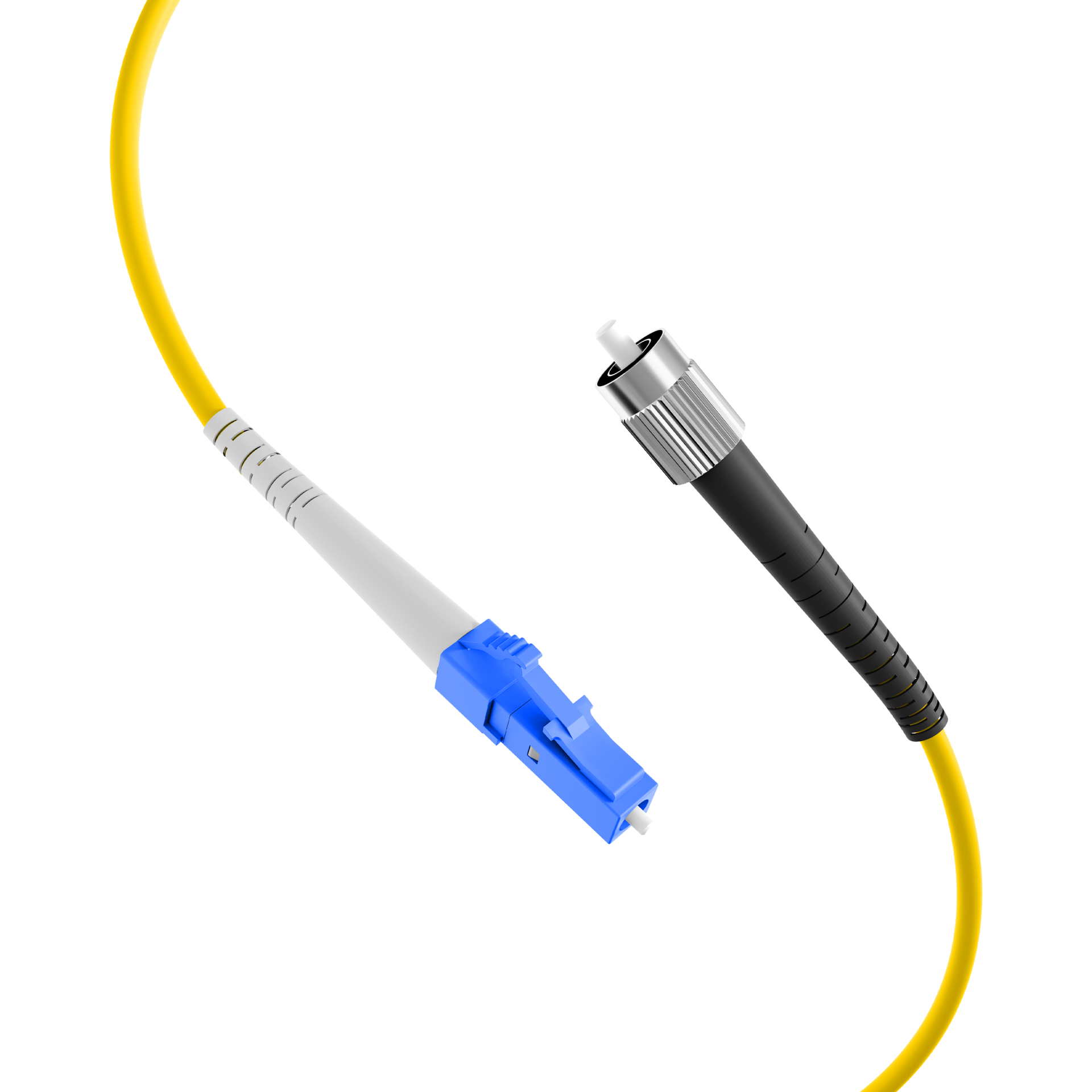 Simplex FO Patch Cable FC-LC G657.A2 5m 2,0mm yellow 9/125µm