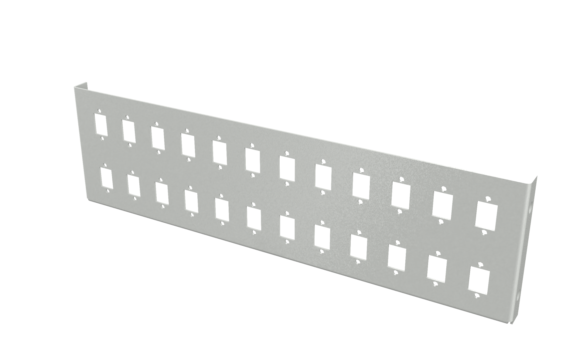Verteilerplatte 24 SC-Simplex für Miniwandverteiler 53605.1V2