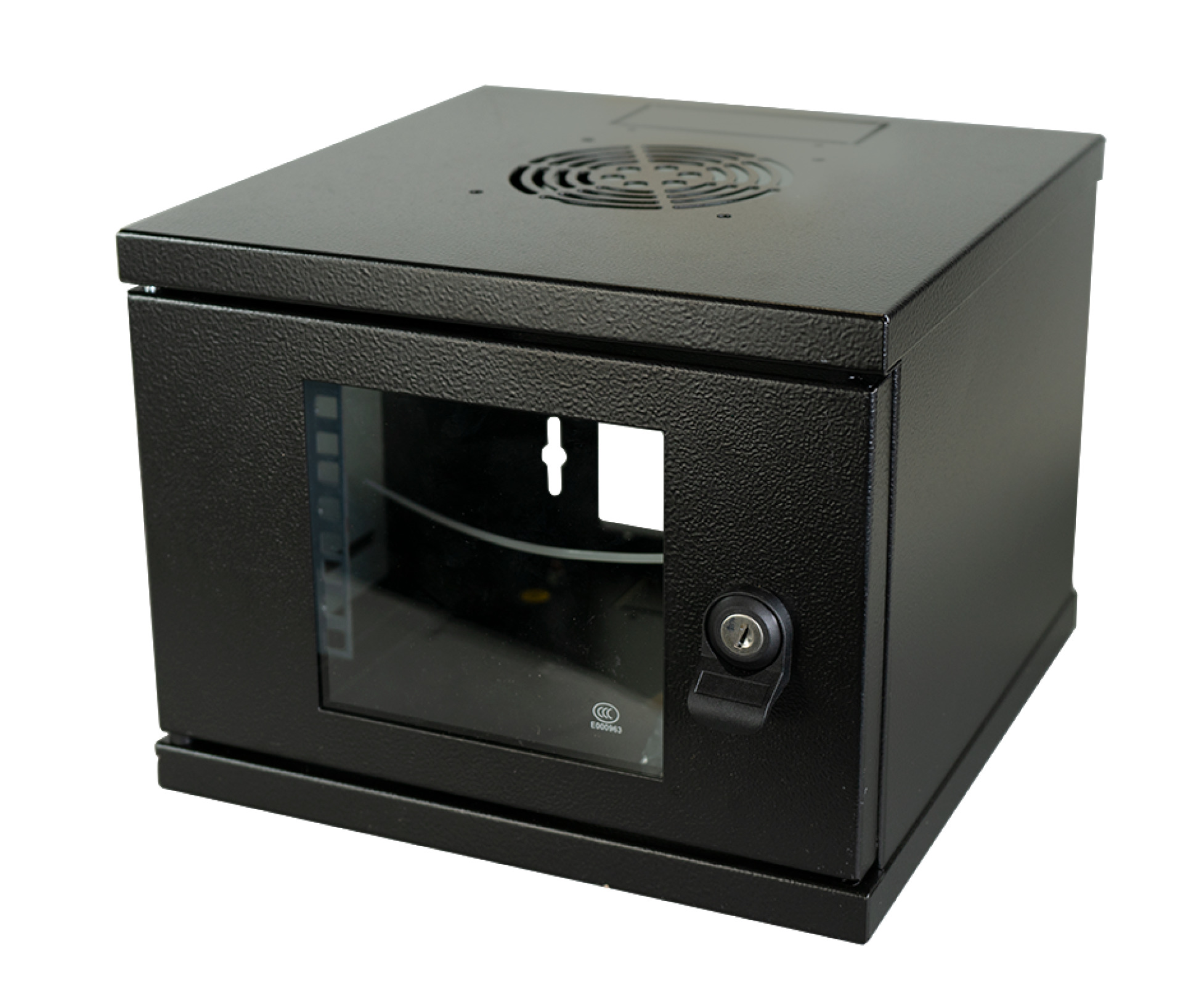 10" Wall Housing 6U, Depth 300 mm, RAL9005