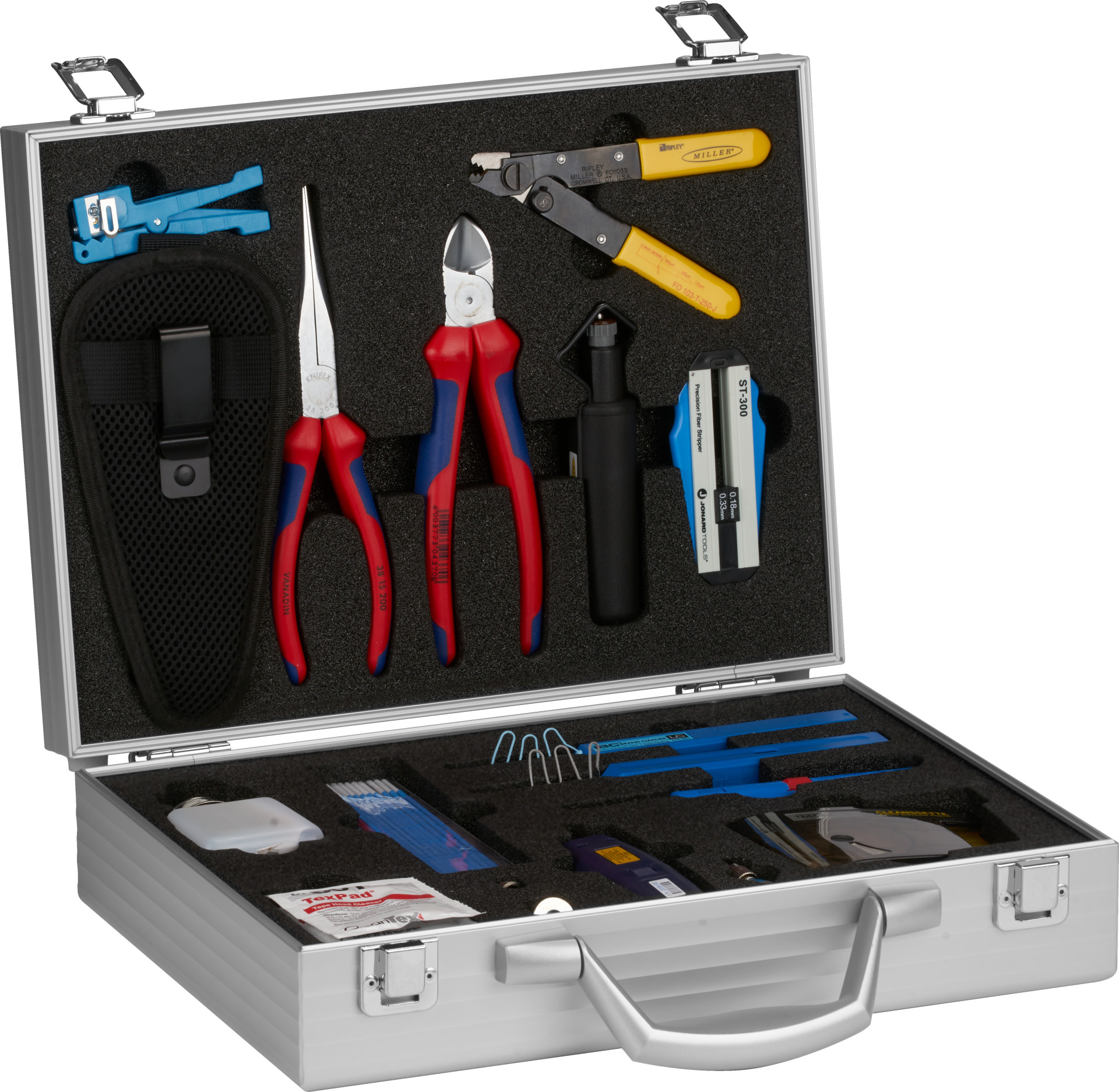 Professional Fiber Optic Tool Case