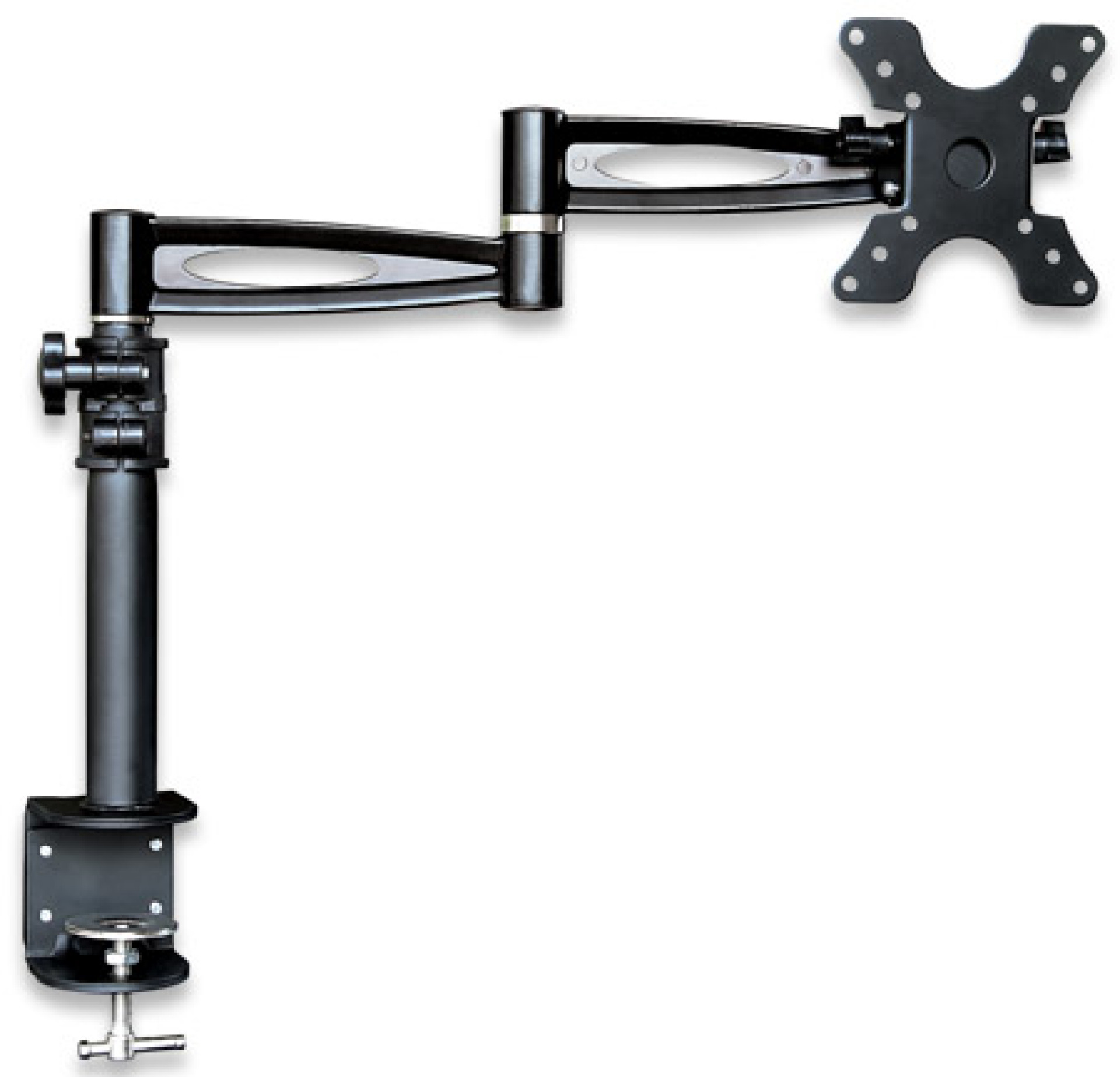 Schreibtischhalterung für LCD TV LED 13"-27", mit Langarm und Klemme