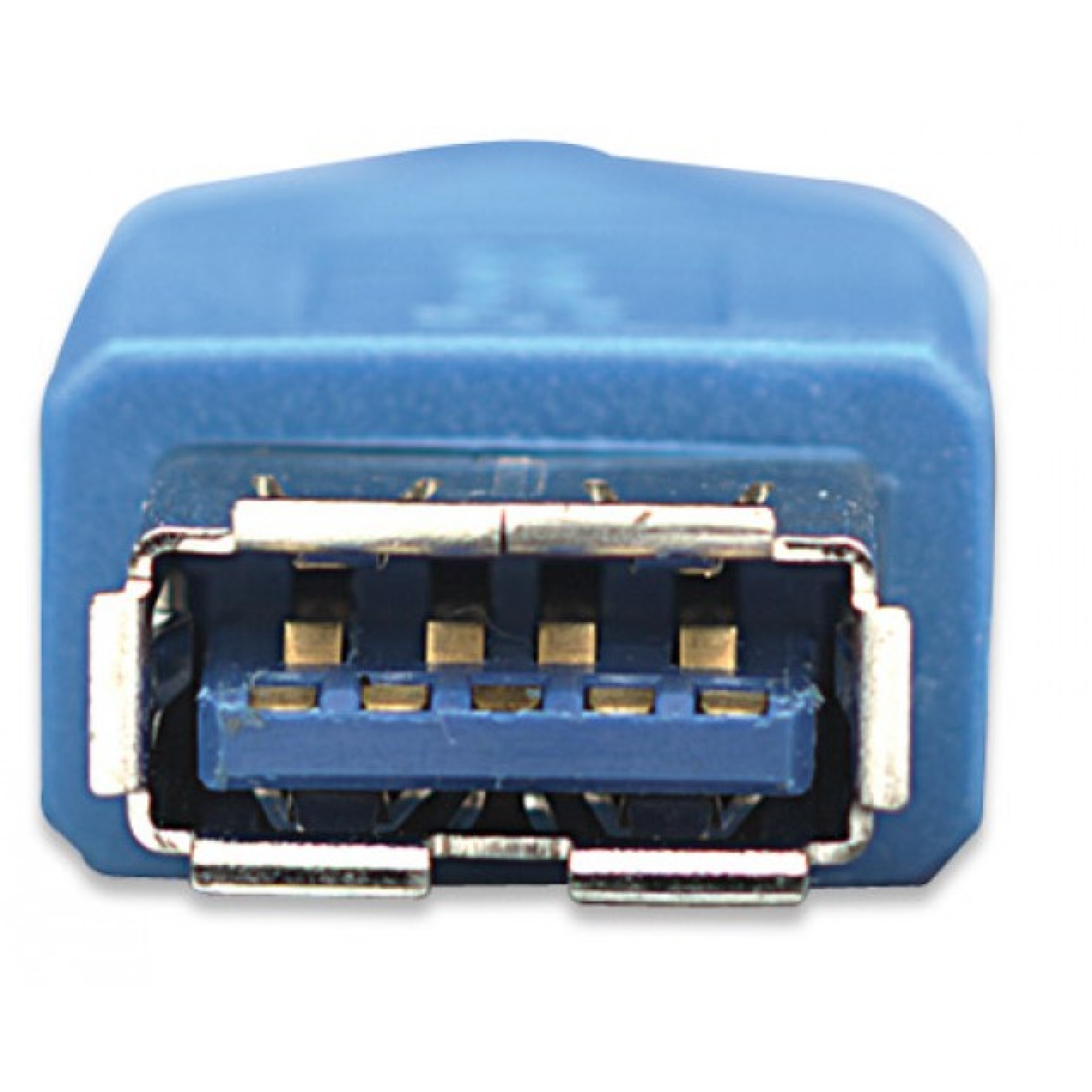 USB3.0 Verlängerungskabel Stecker Typ-A - Buchse Typ-A, Blau 0,5 m