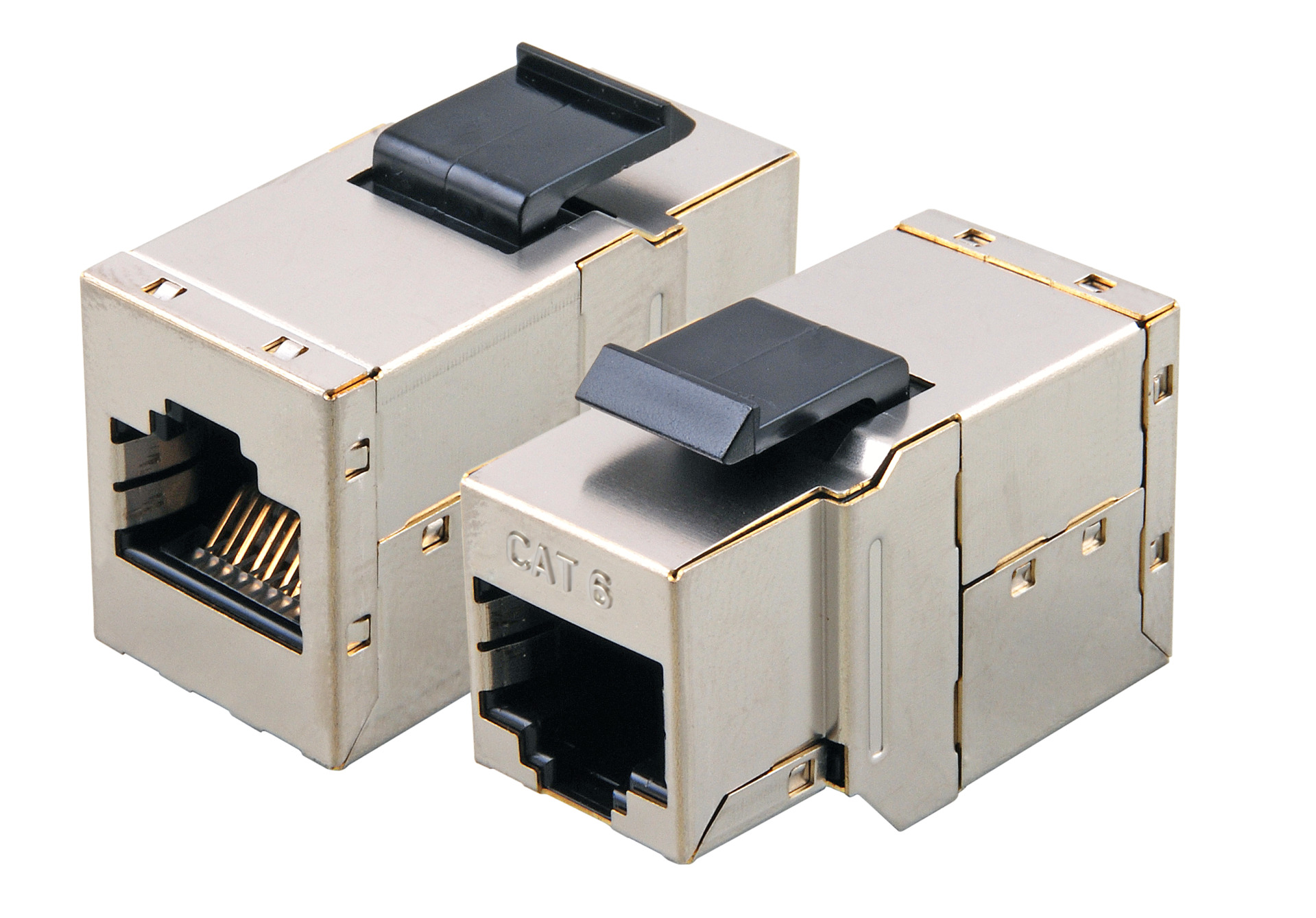 Keystone Einbauadapter RJ45 STP, Cat.6