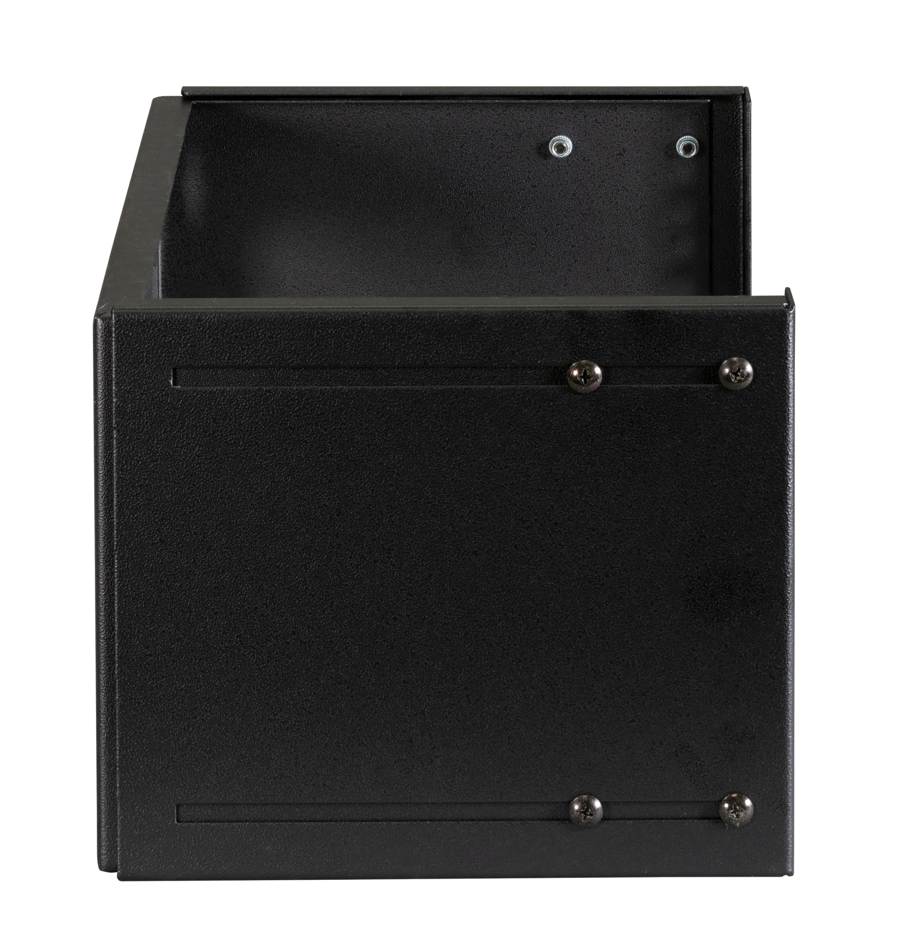 19" 4HE Wandgestell, tiefenv., RAL7035