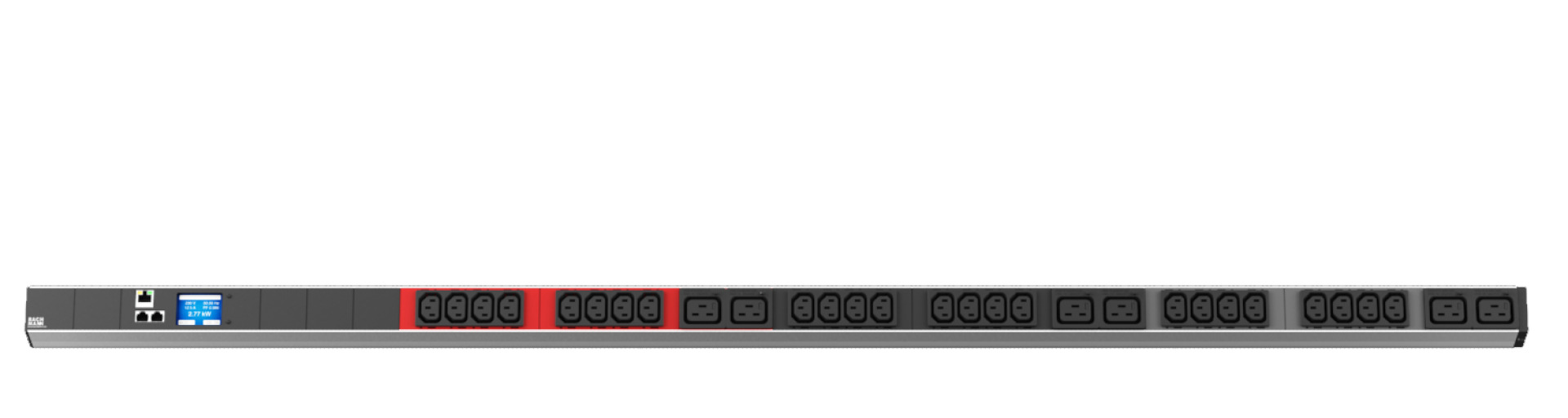 PDU Vertikal BN2000 Monitored 24 x C13 + 6 x C19