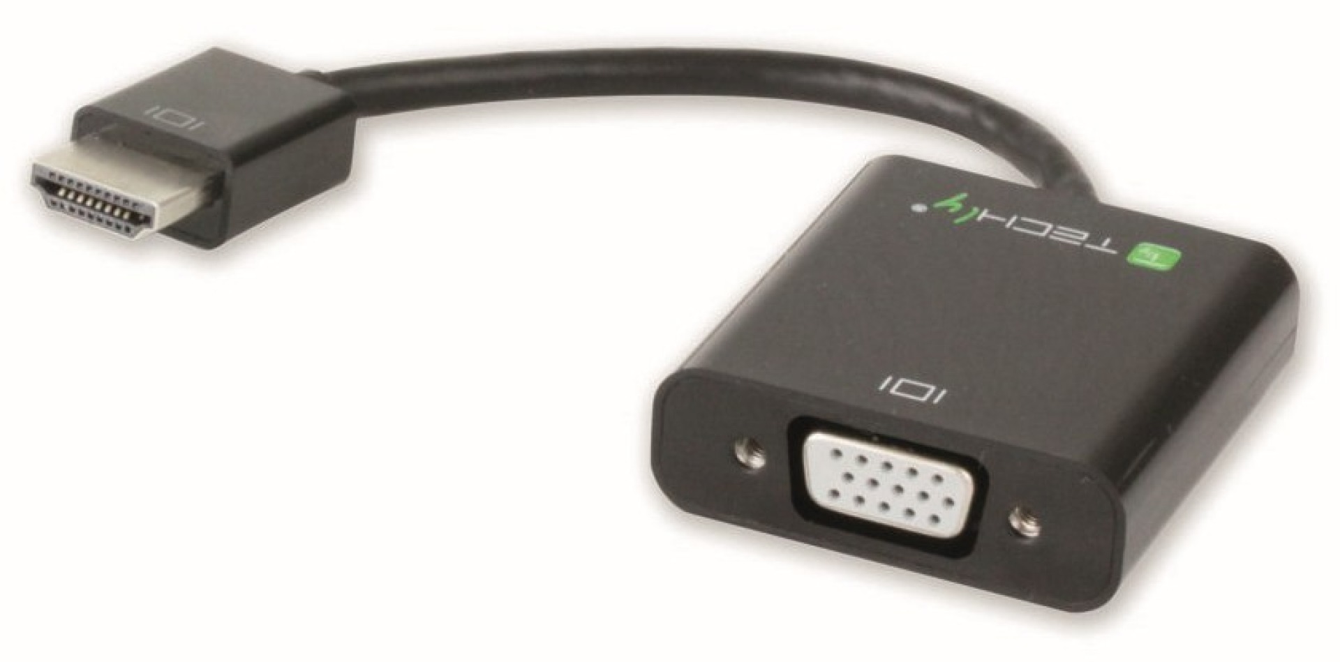 HDMI zu VGA Konverter mit Audio und Micro-USB