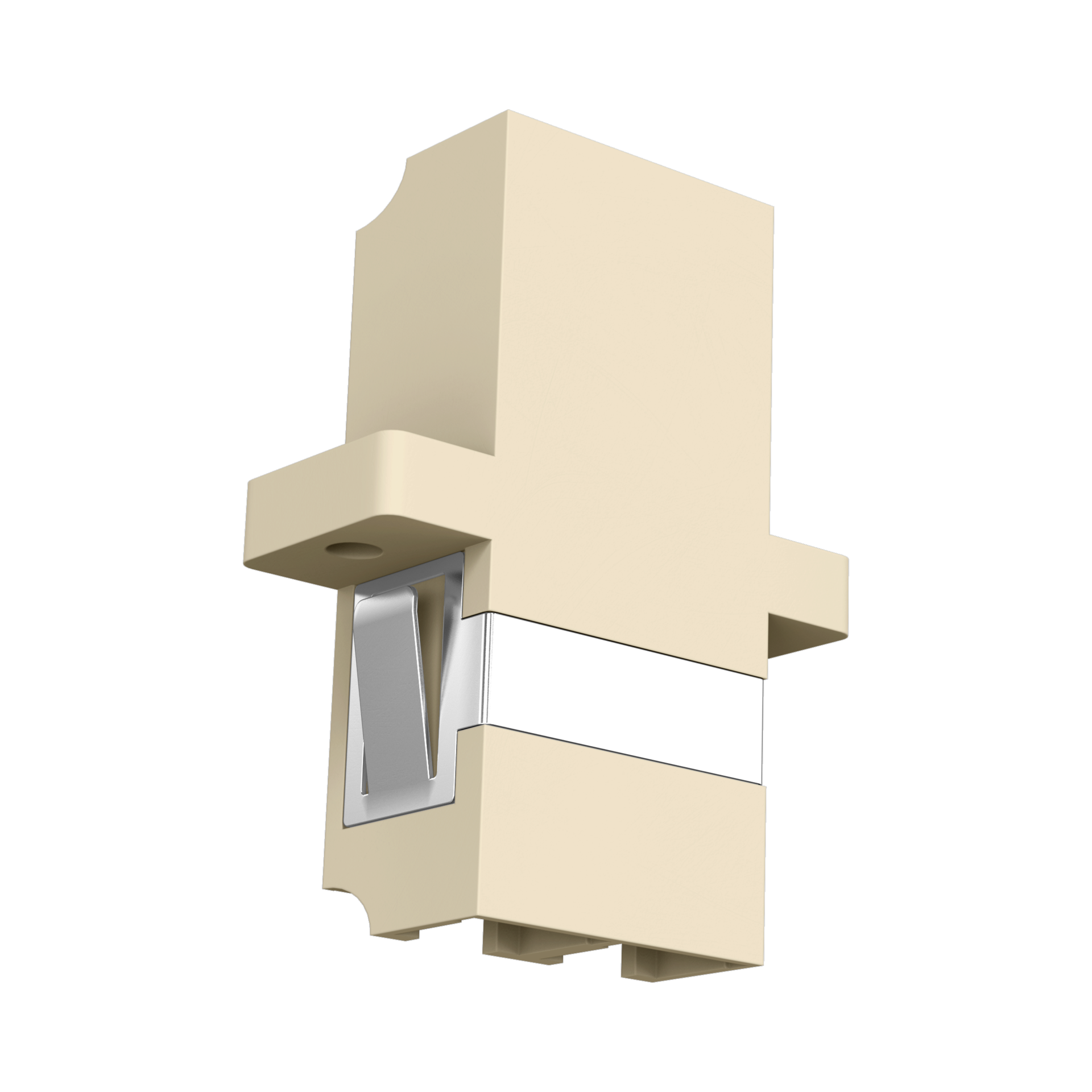 Kupplung LC Duplex OM1-2 beige 