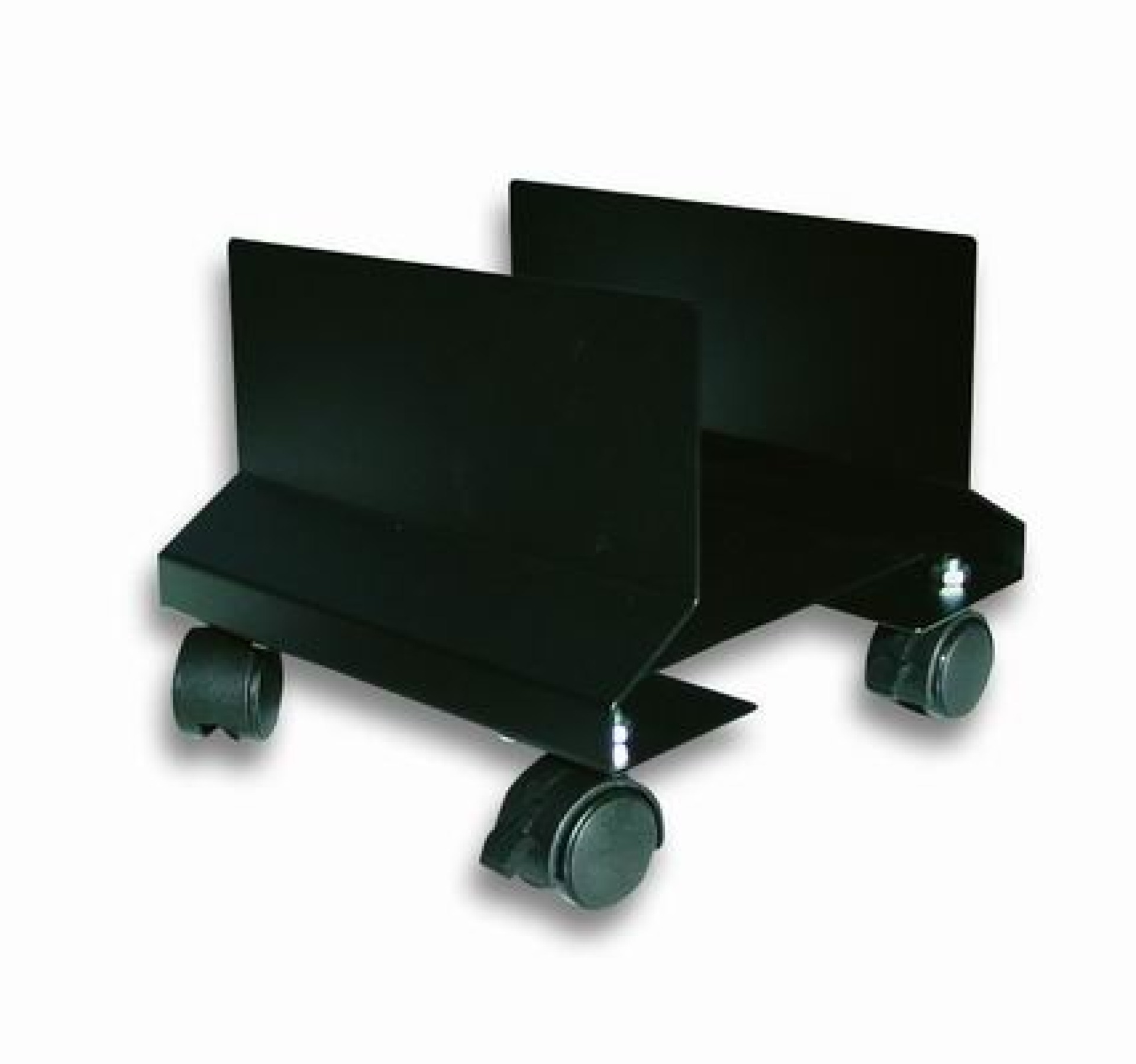 PC Trolley for vertical housing, black