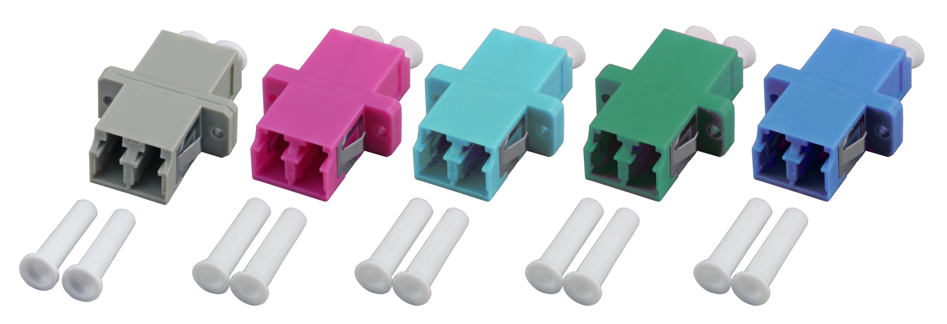 INFRALAN® Kupplung LC/APC Duplex OS2 grün