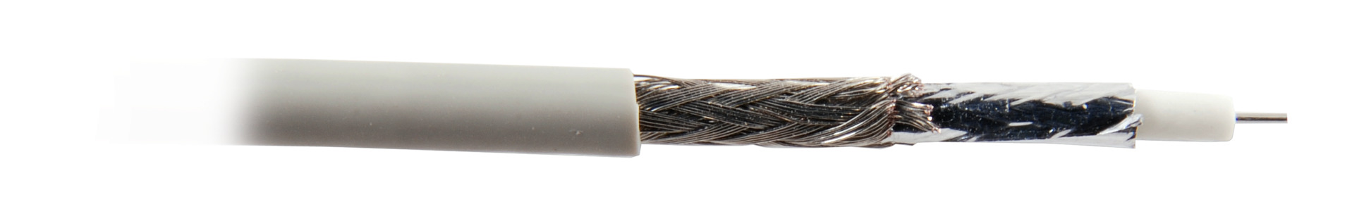 HF-Kabel 02YS(ST)CY 75 Ohm, für 1.6/5.6 Konfektionen, 100m