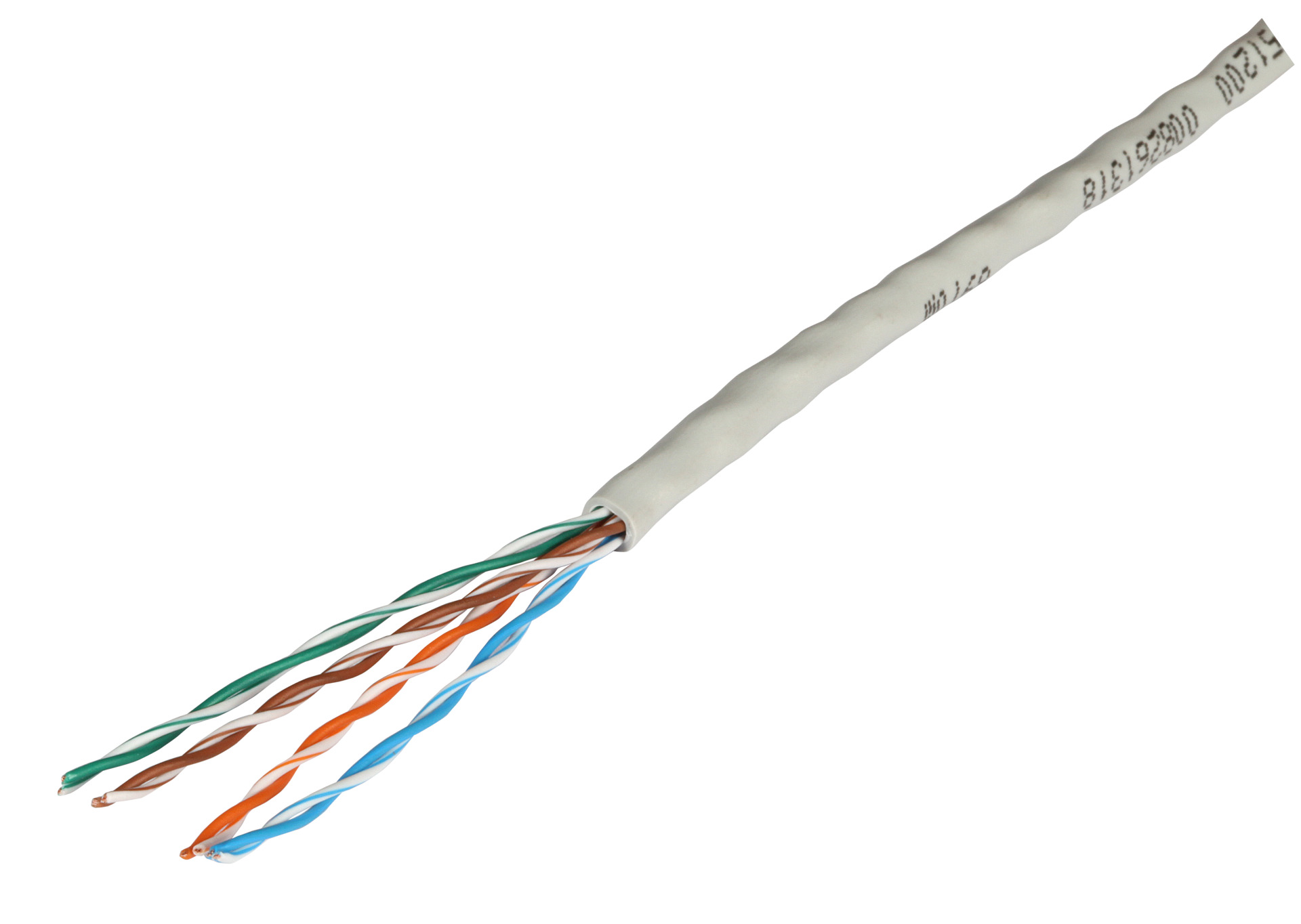 Patchkabel Cat5e UTP 100Ohm 4x2xAWG26 100m