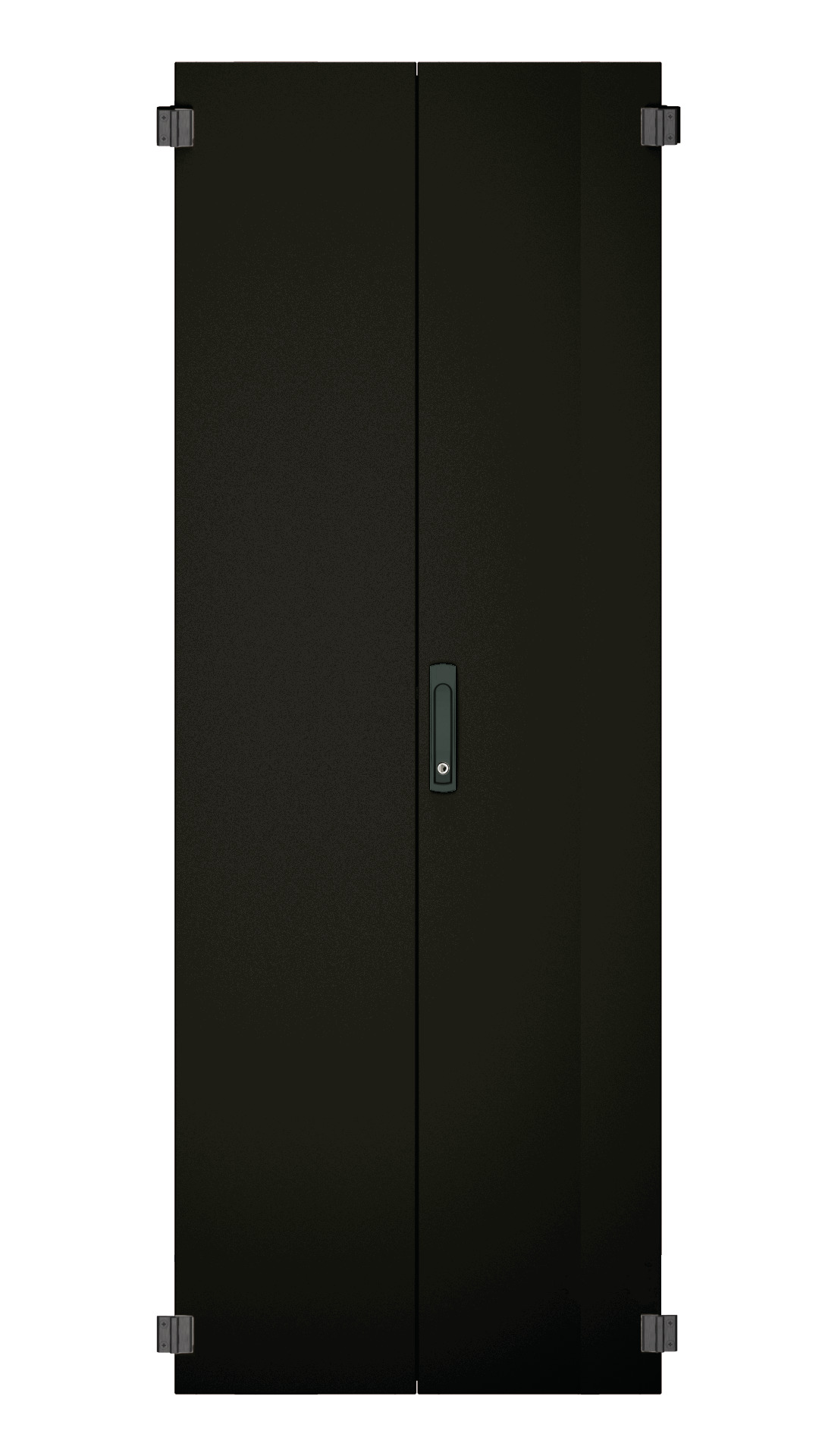 Door for PRO 24U, W=800, Steel, 2-Part, TH, RAL9005