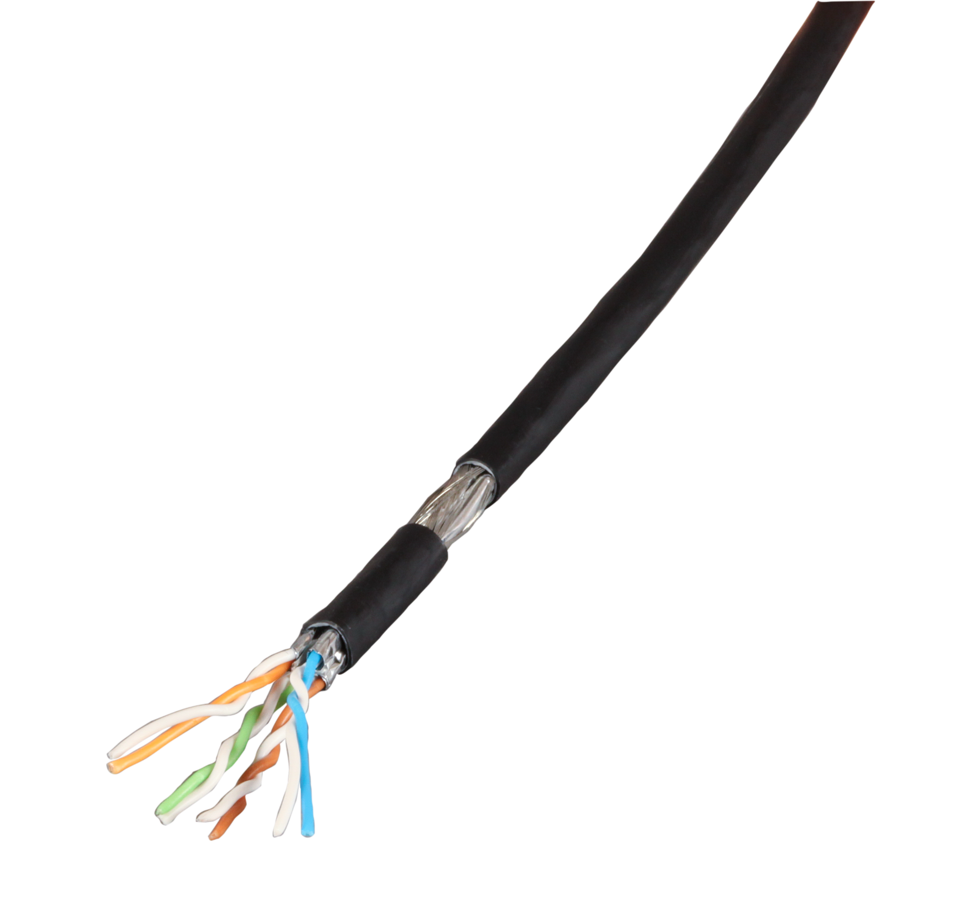 Patchkabel Cat.7 PiMF UC900MHz SS27 4P, FRNC-B, grau