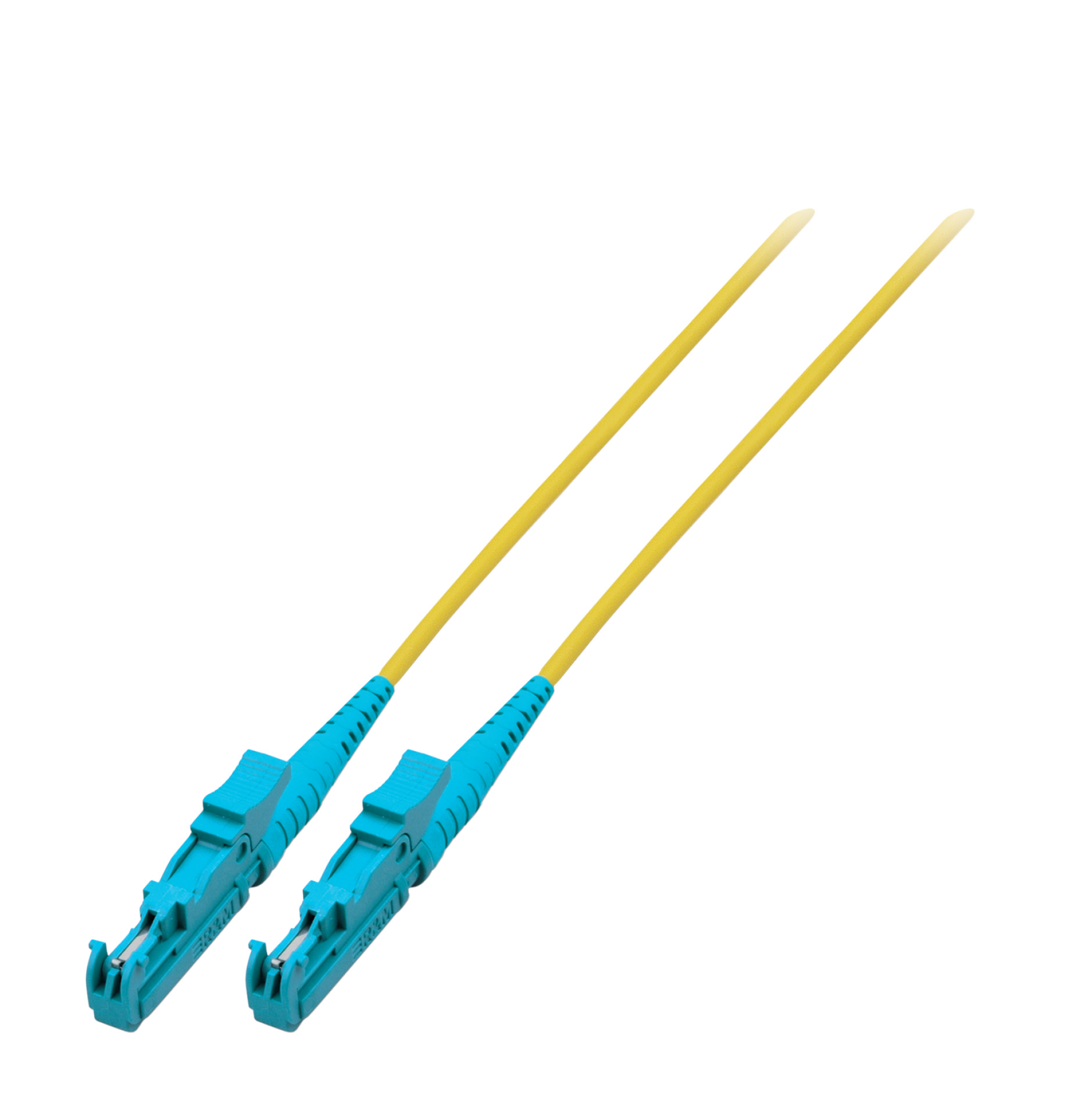 Simplex Fiber Optic Patch Cable E2000®-E2000® OS2 1m 3,0mm Yellow 9/125µm