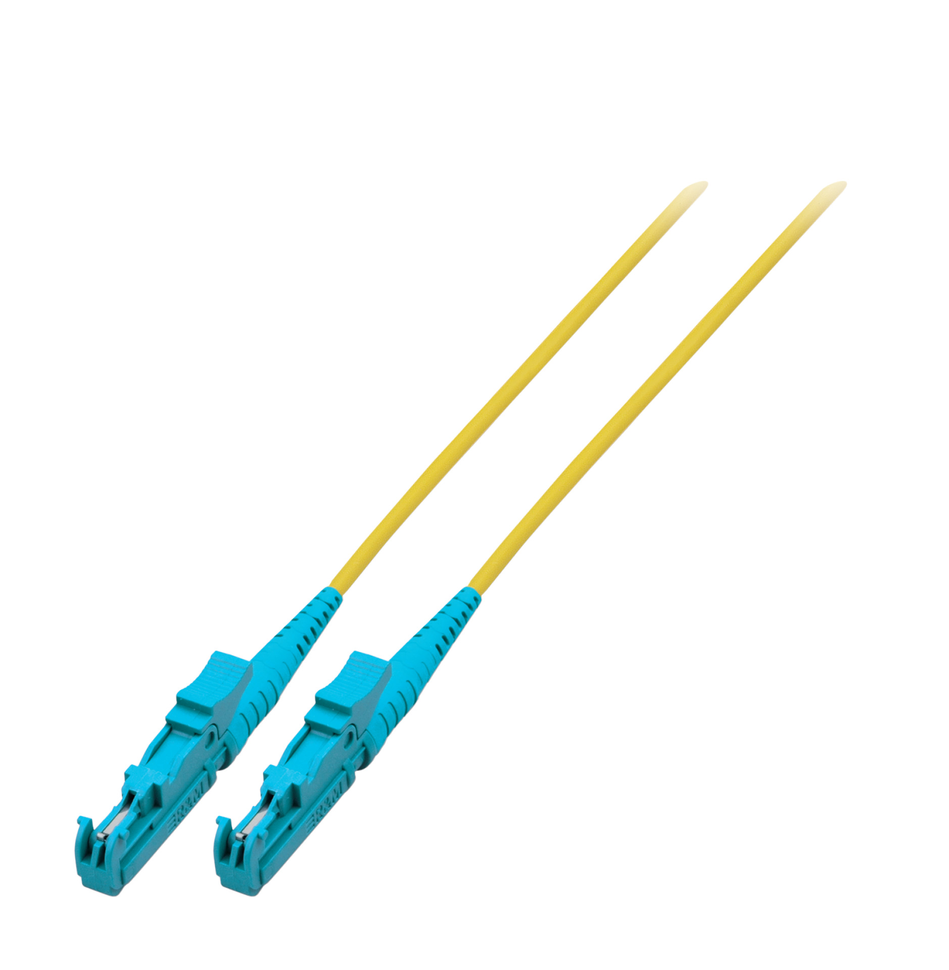 Simplex LWL Patchkabel E2000®-E2000® OS2 1m 3,0mm Gelb 9/125µm