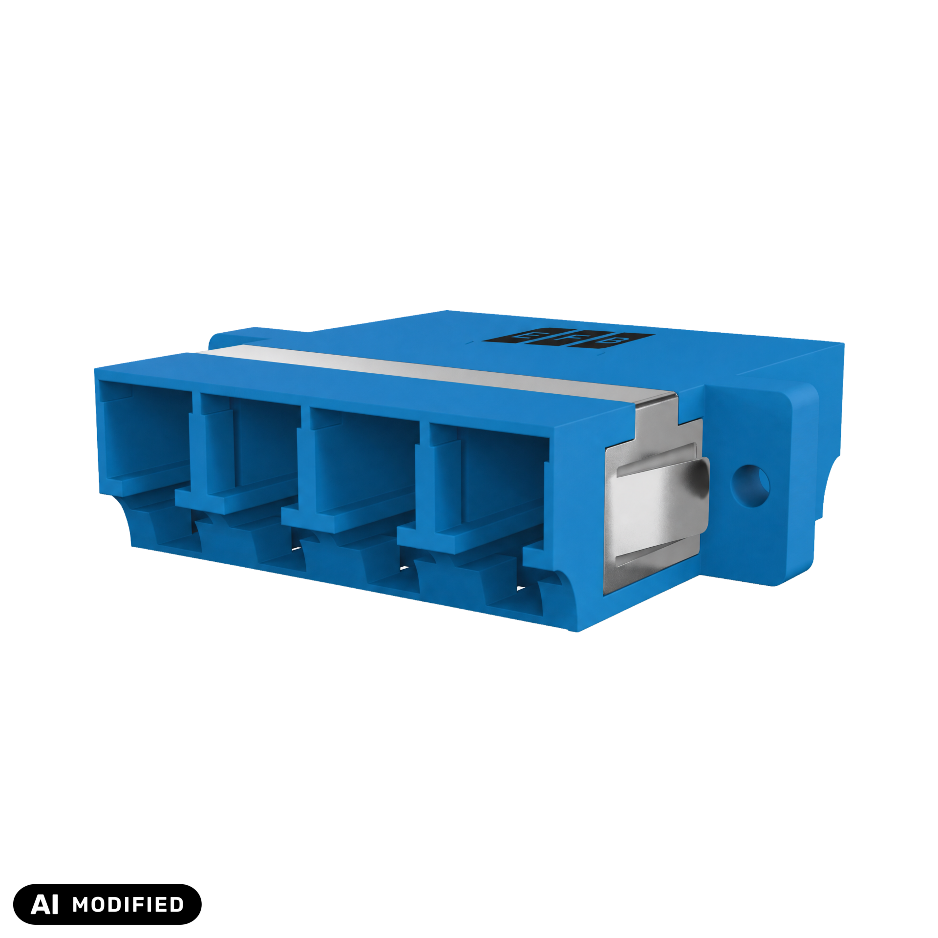 Adapter  LC Quad OS2 blue